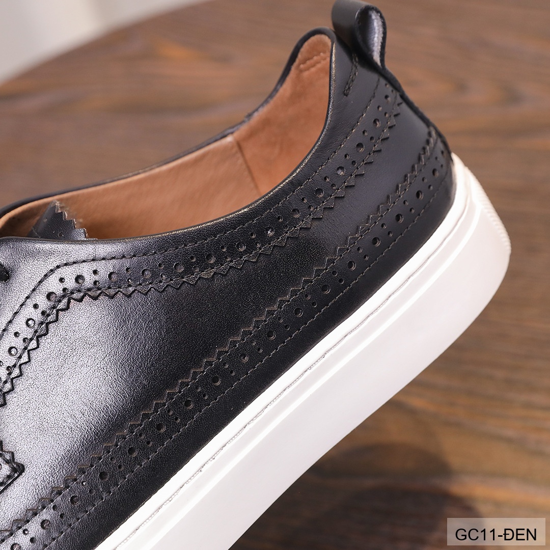GC11 - Giày Nam Brogue Da Thật Phong Cách Anh Quốc Thiết Kế Sneaker Thời Trang_thumbnail_35
