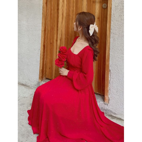 Plain Dress Long Sleeve