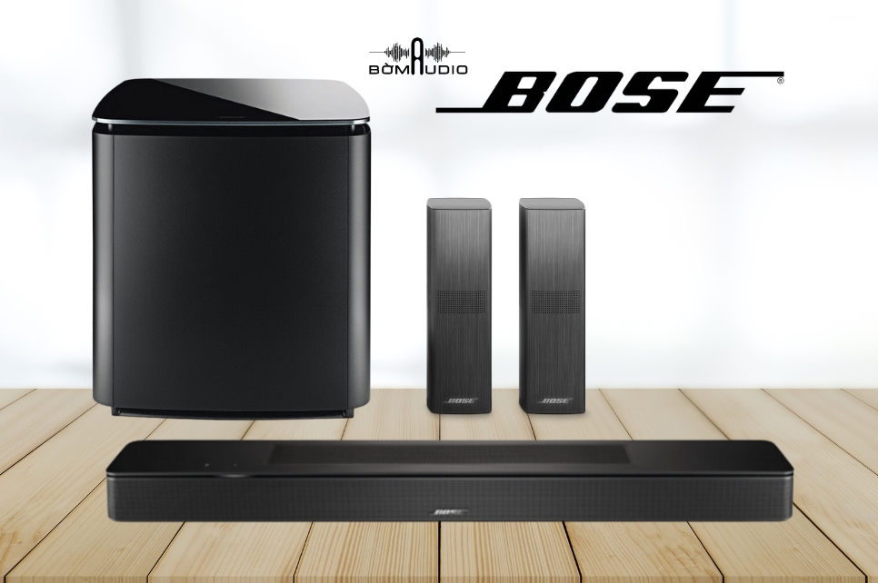 Dàn Âm Thanh BOSE SMART SOUNDBAR 600 + BOSE BASS MODULE 700 + BOSE SURROUND 700