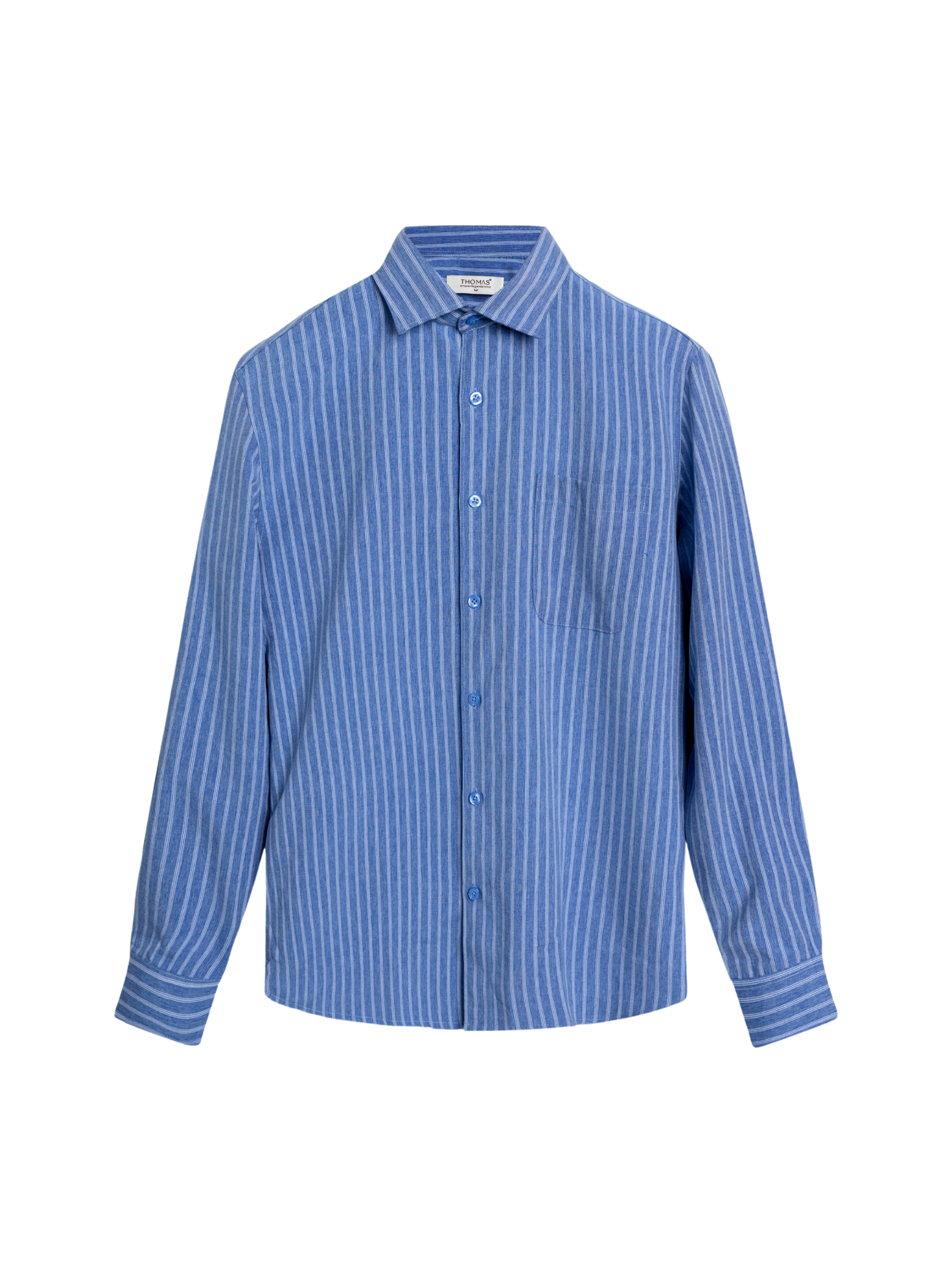 Áo Sơ Mi Dài Tay Cổ Cutaway Oliver Vải Rayon Form Regular