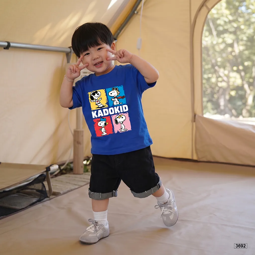 Áo thun bé trai thiết kế hoạt hình BST Snoopii Kado 3692_thumbnail_2