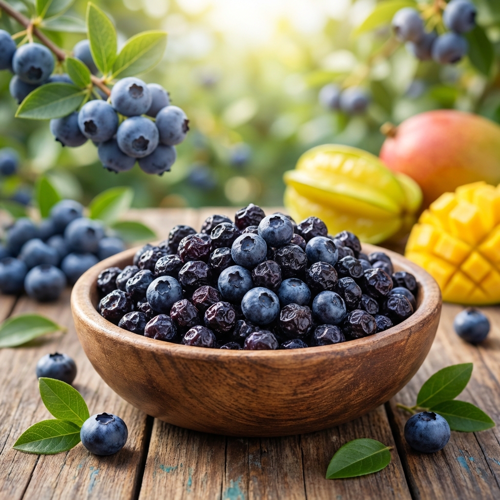 Giải Mã Việt Quất Khô, 7 Lợi Ích & Bí Quyết Chọn Mua