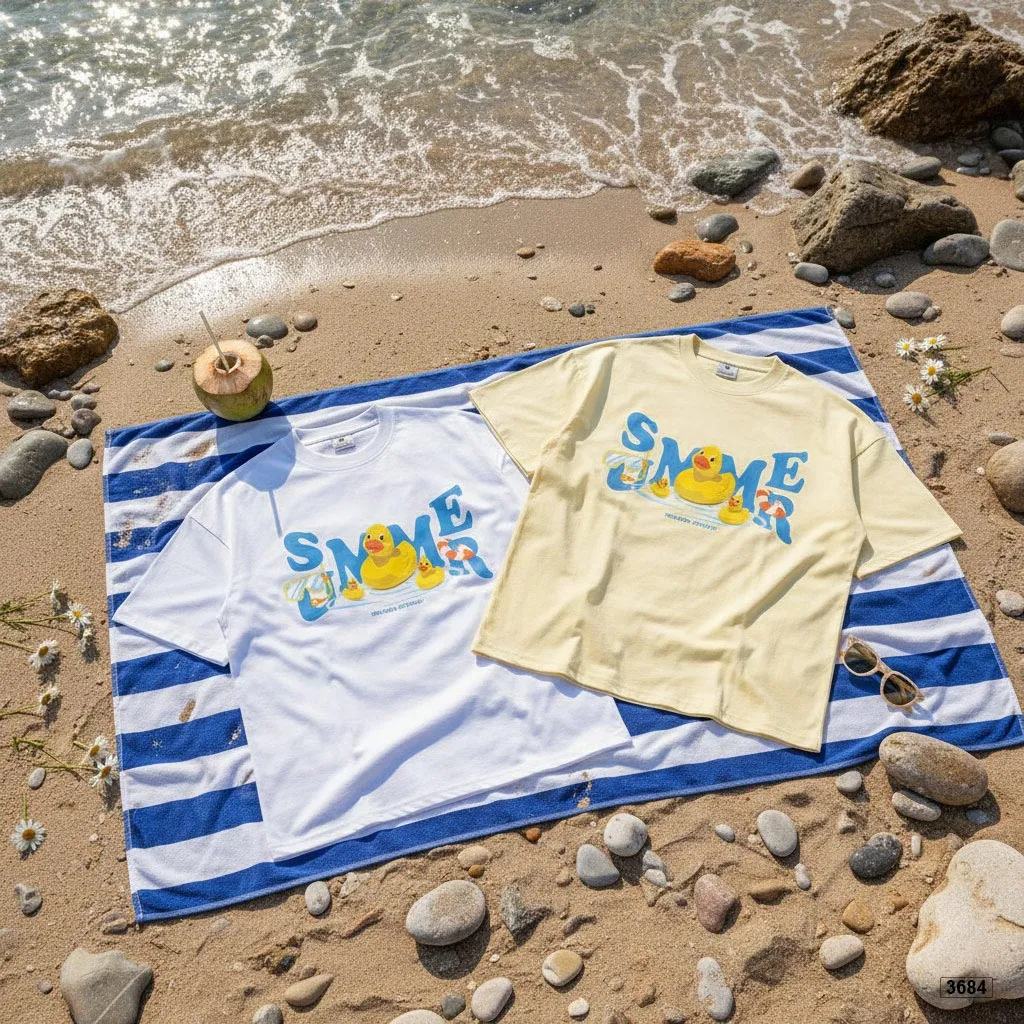 Áo thun boxy nam nữ phong cách mùa hè Miucho 3684_thumbnail_7