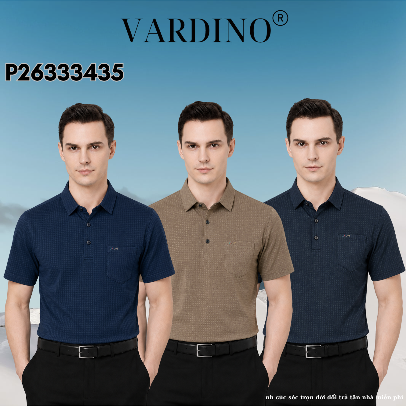 Ao thun polo Vardino P26333435