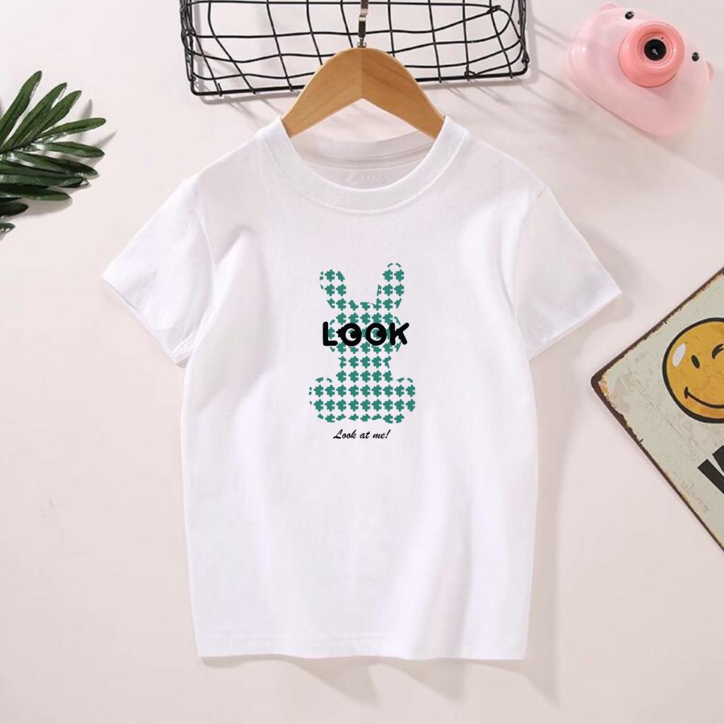[XẢ KHO SIZE 140] Áo phông cho bé trai/bé gái - Quần áo trẻ em từ 26-30kg - Loza Kids XA0009_thumbnail_14