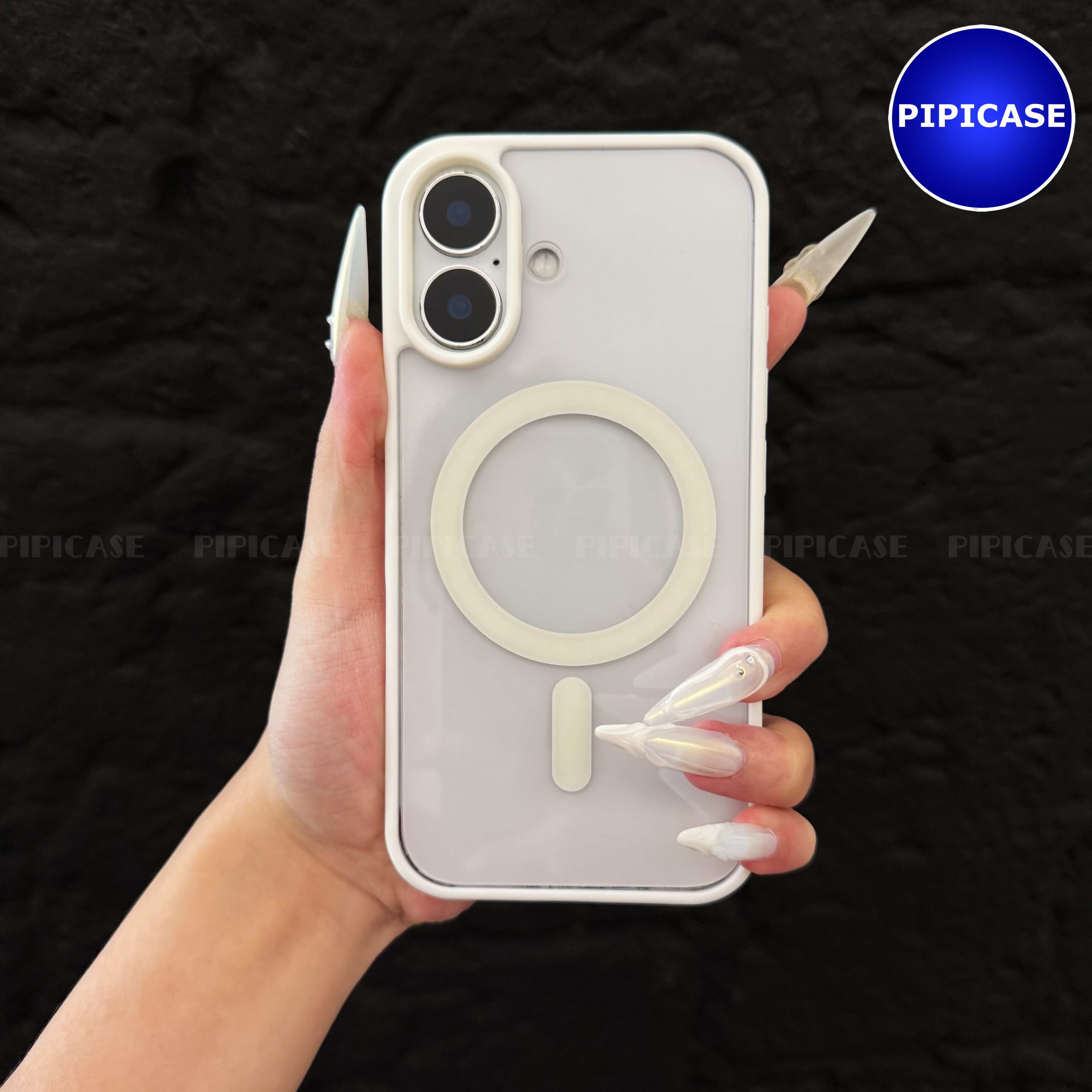 Ốp Lưng iPhone 16 - Chic - Trắng