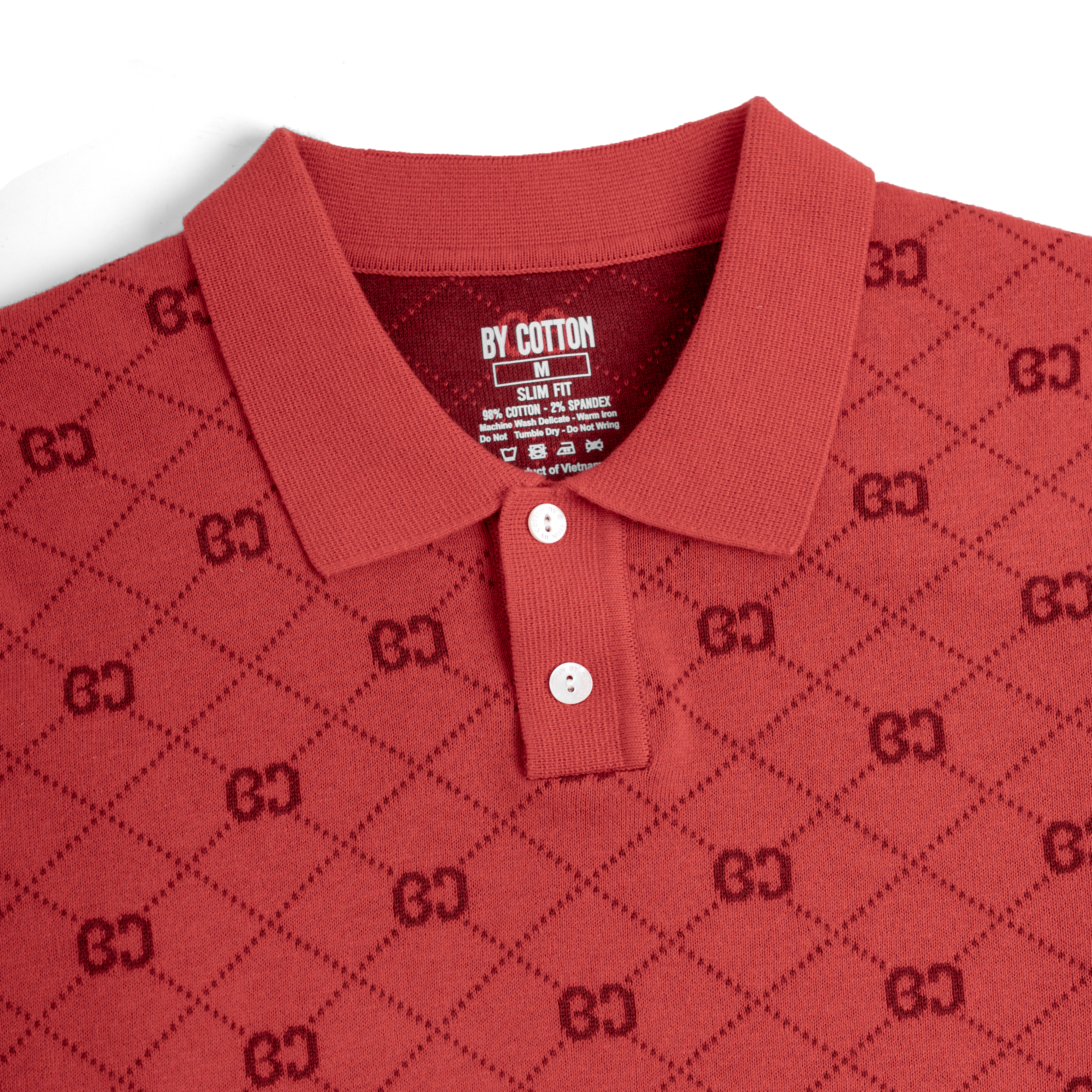 Áo Polo Nam Dệt Kim By Cotton Monogram_thumbnail_34