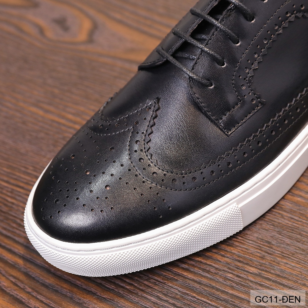 GC11 - Giày Nam Brogue Da Thật Phong Cách Anh Quốc Thiết Kế Sneaker Thời Trang_thumbnail_34