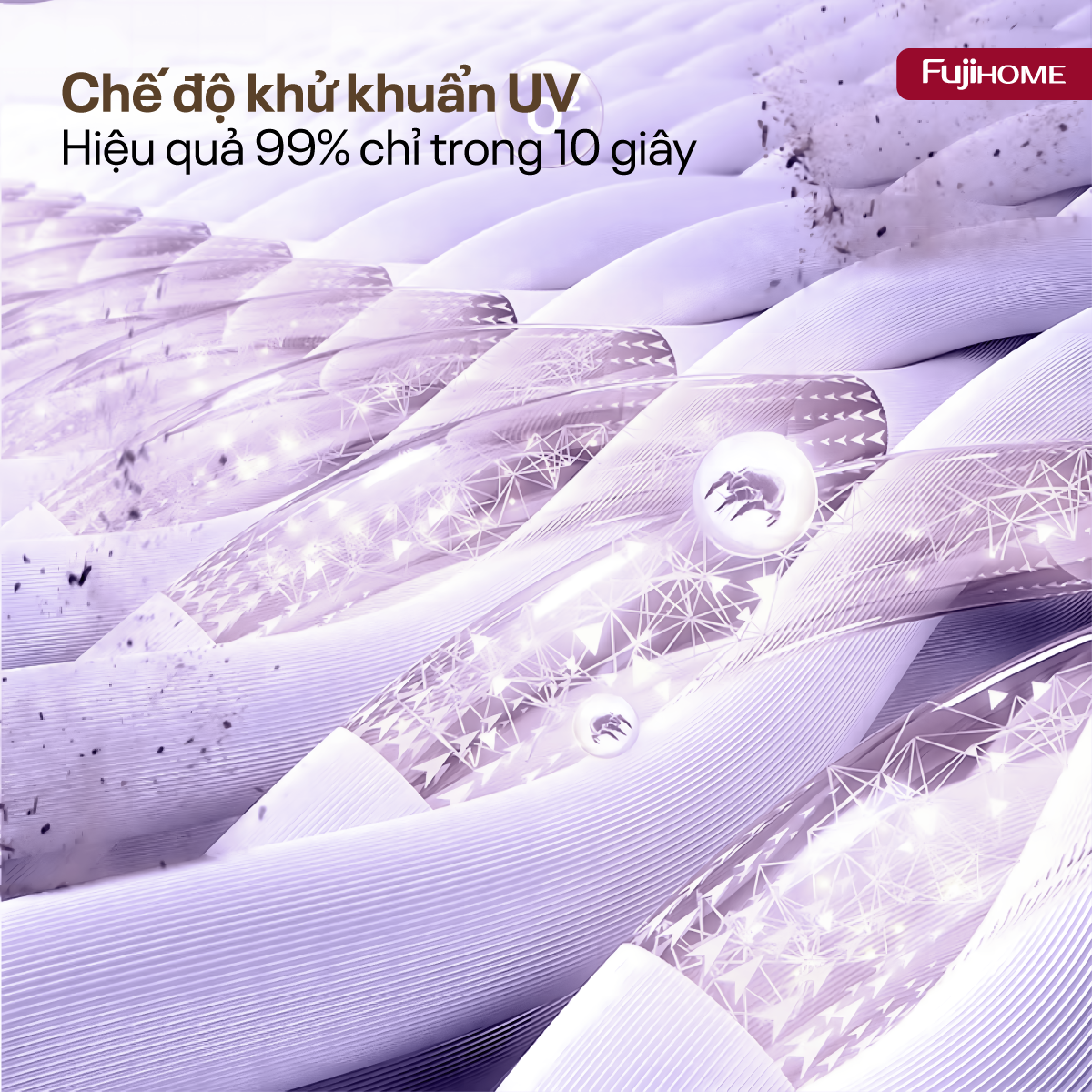 Máy tạo ẩm, xông tinh dầu, khử khuẩn UV dung tích lớn Fujihome HM09UV1_thumbnail_9