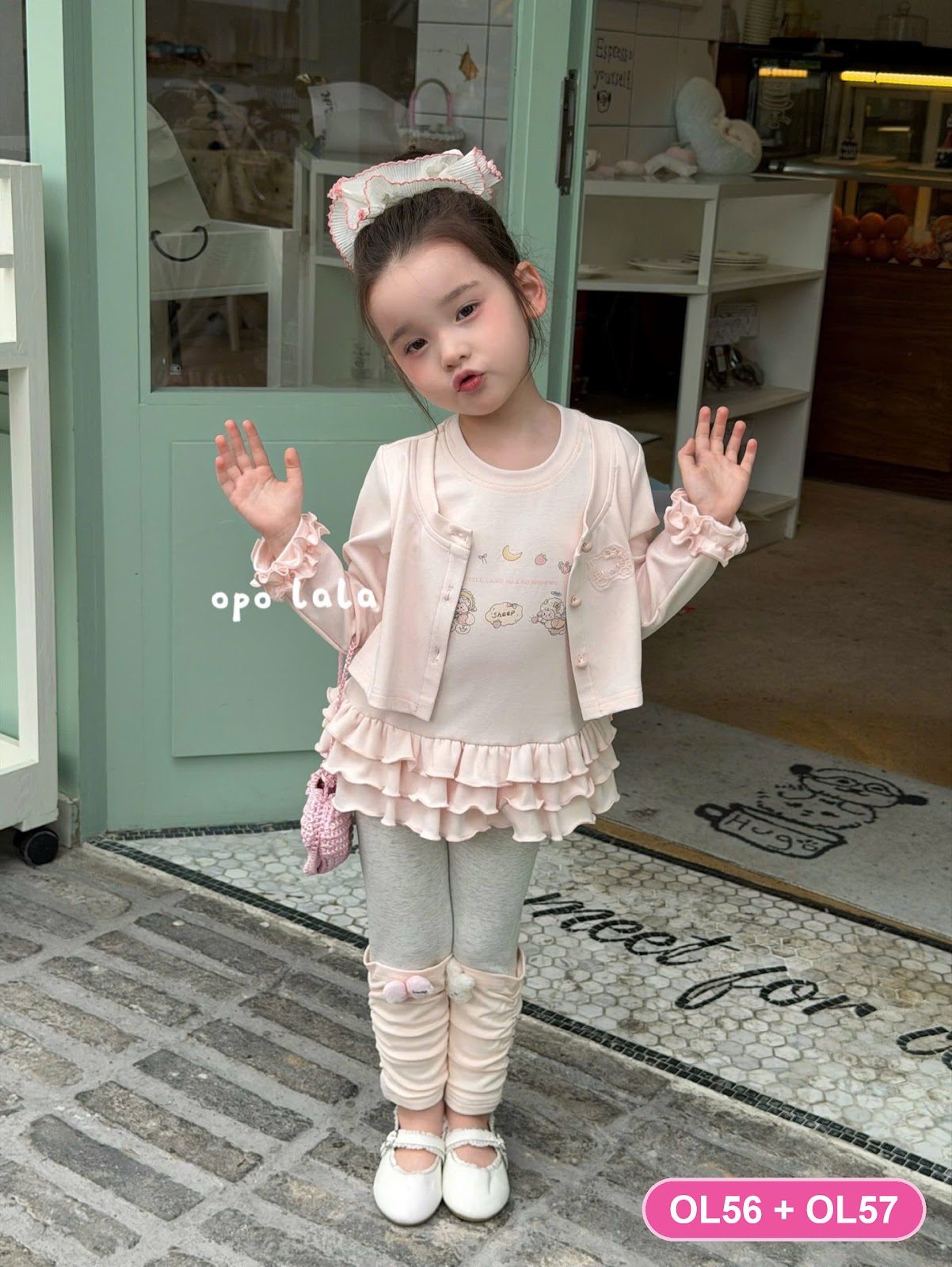 OL57 - Legging mỏng hãng Opolala | Sz 90-130 | 79023
