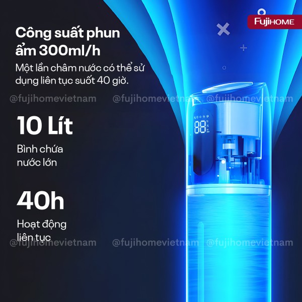 Máy Tạo Ẩm, Xông Tinh Dầu, khử khuẩn UV điều khiển WIFI HM10UV-WIFI_thumbnail_5