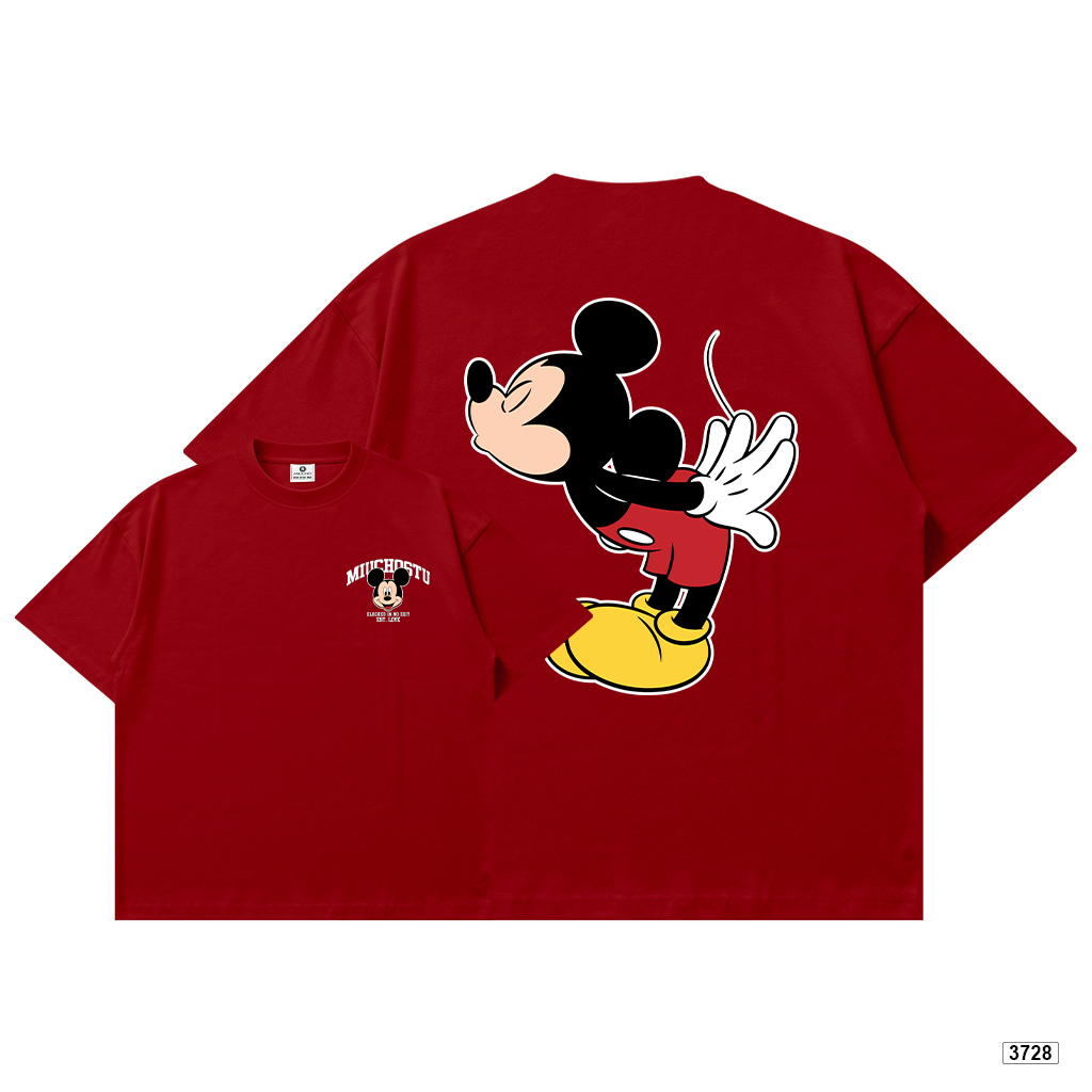 Áo thun boxy couple Chuột Miickey và Minniie Miucho 3727_thumbnail_29