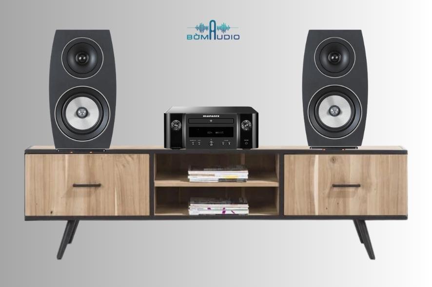 COMBO AMPLY CD MARANTZ M-CR412 + LOA JAMO C93 II – B5