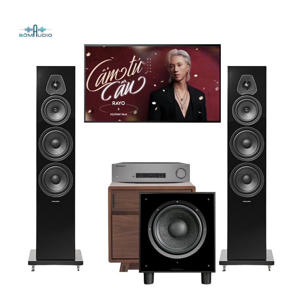 Combo Amply CAMBRIDGE CXA81 MKII + Loa Cột SONUS FABER LUMINA V + Loa Subwoofer WHARFEDALE SW12 –  CAS4_thumbnail_1