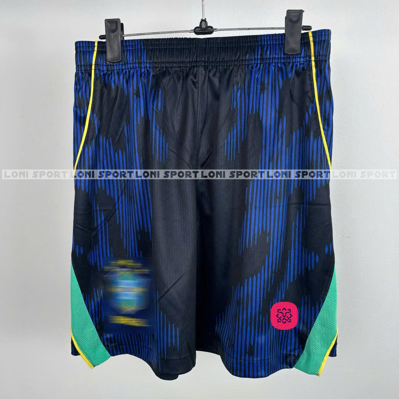 Quần Brazil sân khách xanh đen WC26