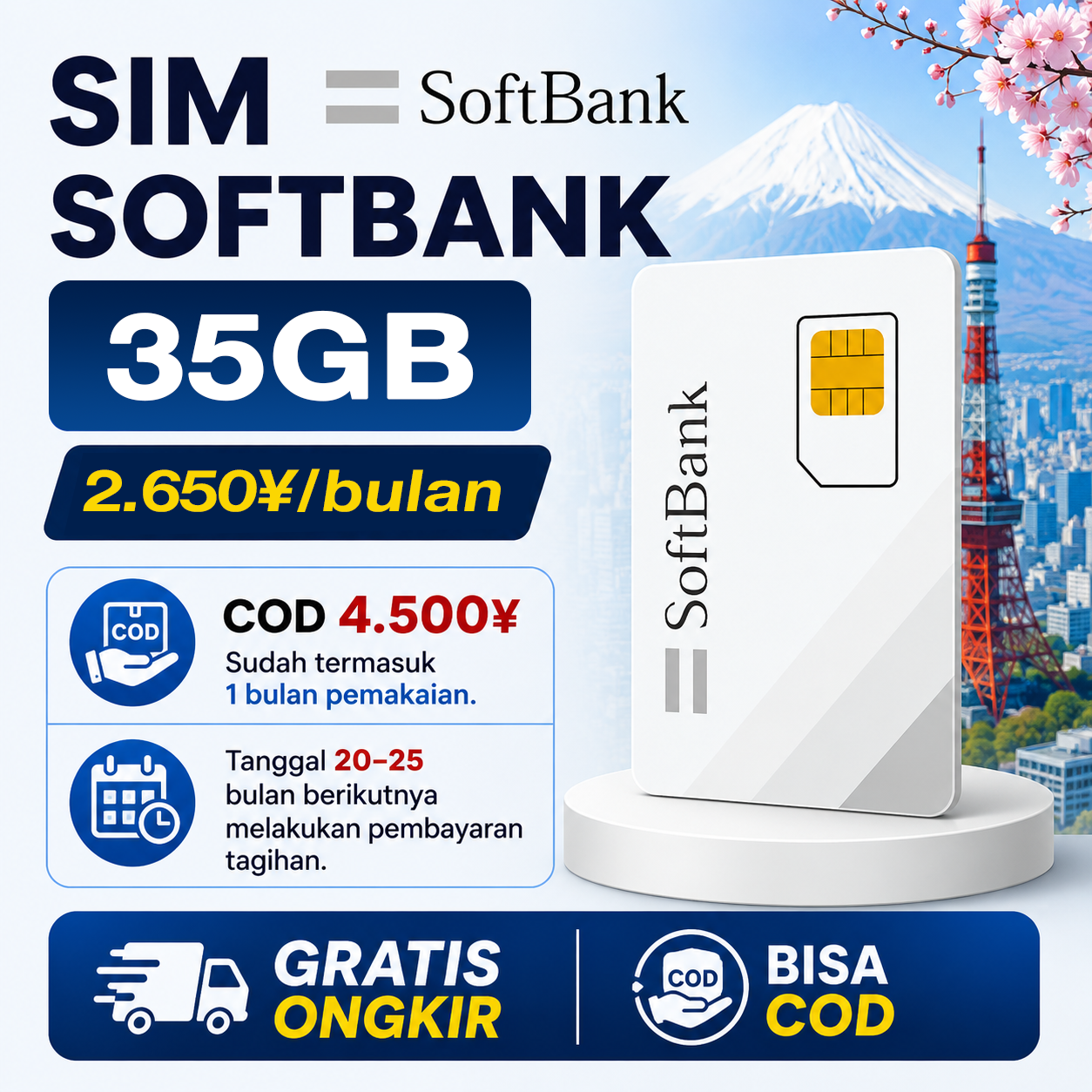 SIM DATA SOFTBANK 35GB – ¥2.650/BULAN_thumbnail_1