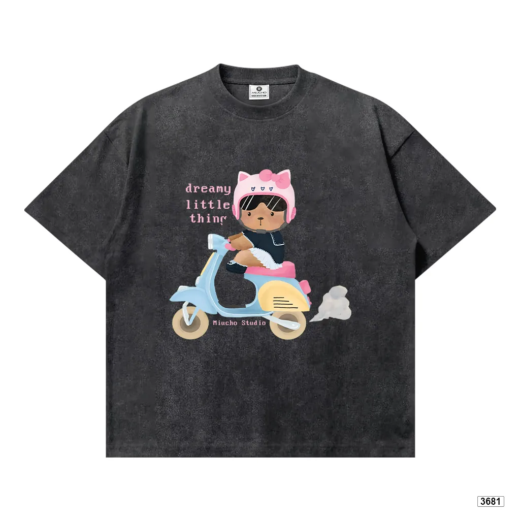 Áo thun boxy nữ Teddy Dreamy Miucho 3681_thumbnail_0