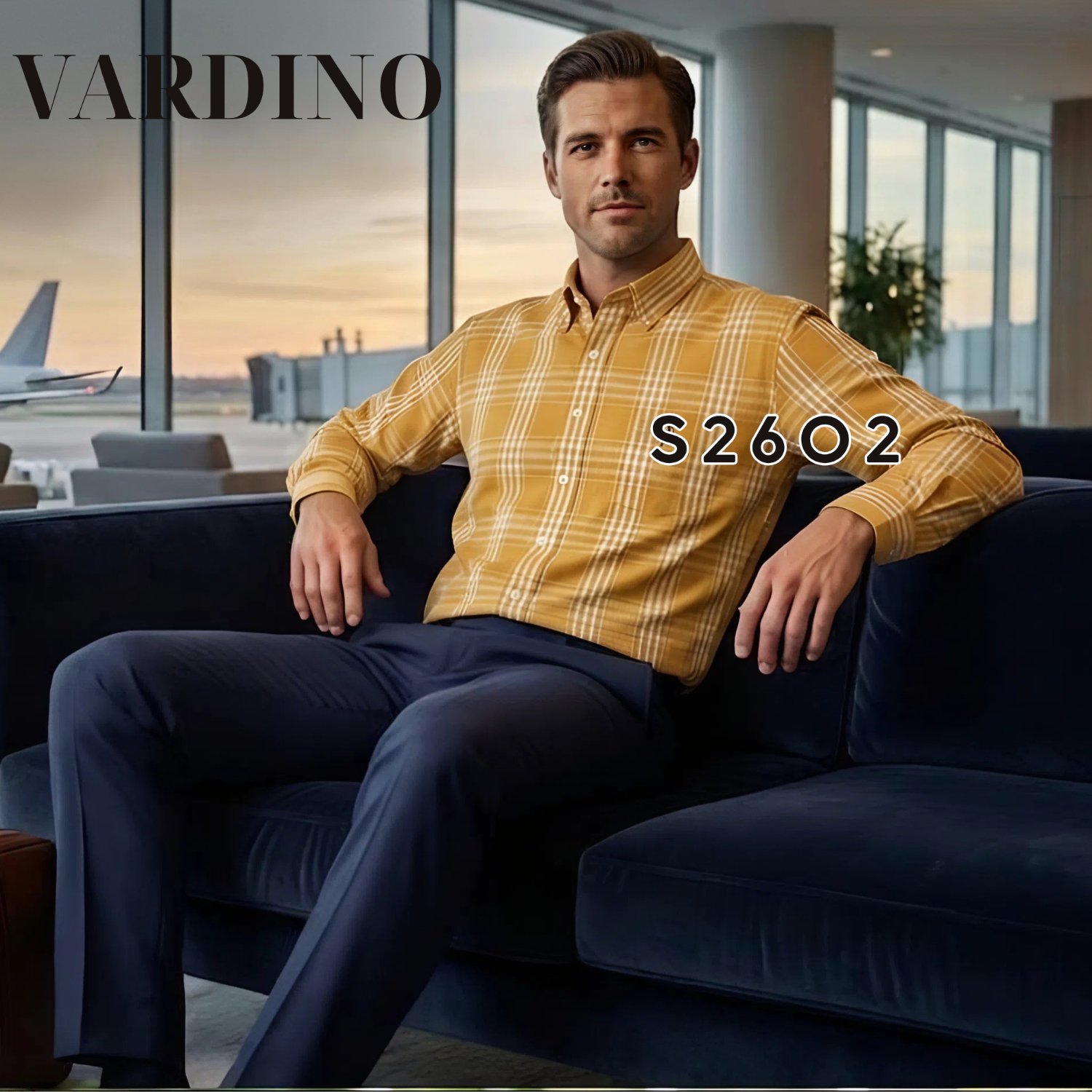 Sơ mi kẻ dài tay Vardino S2602_thumbnail_6