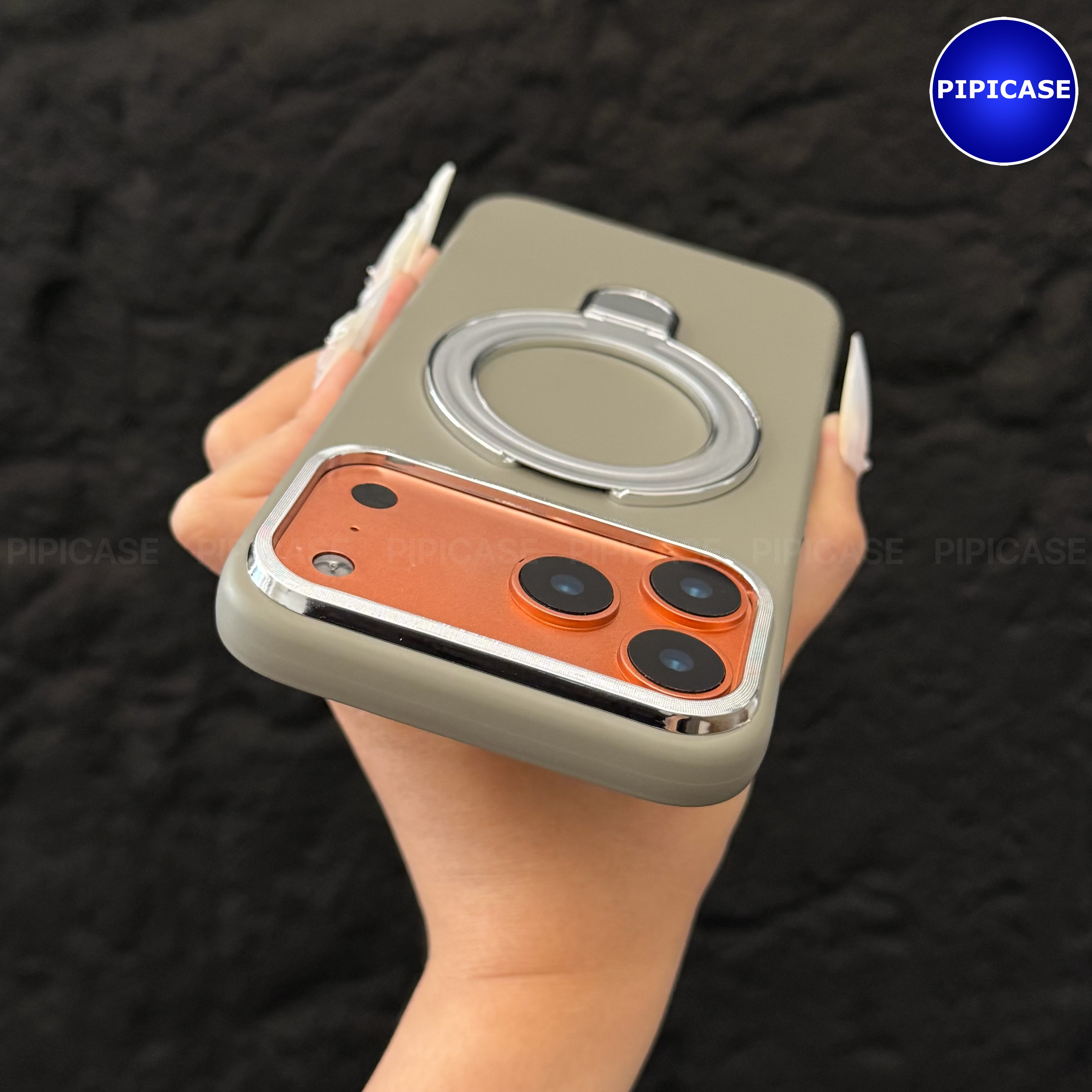 Ốp Lưng iPhone 17 Pro Max - Titan Force - Xám_thumbnail_6