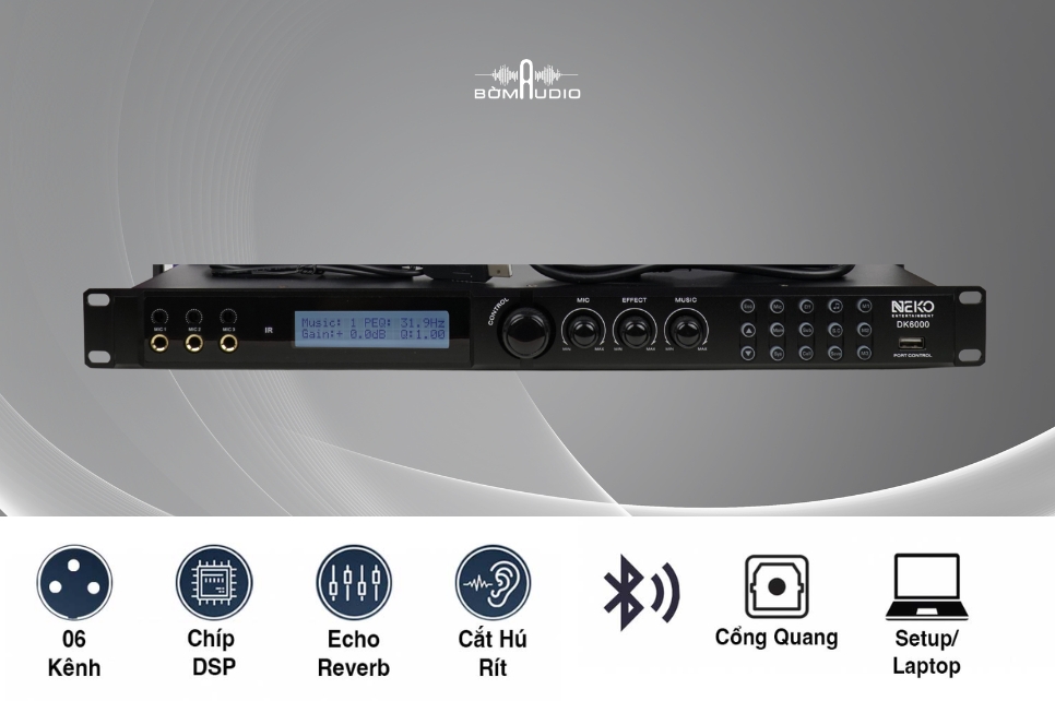 Tính năng nổi bật của vang số Neko DK6000