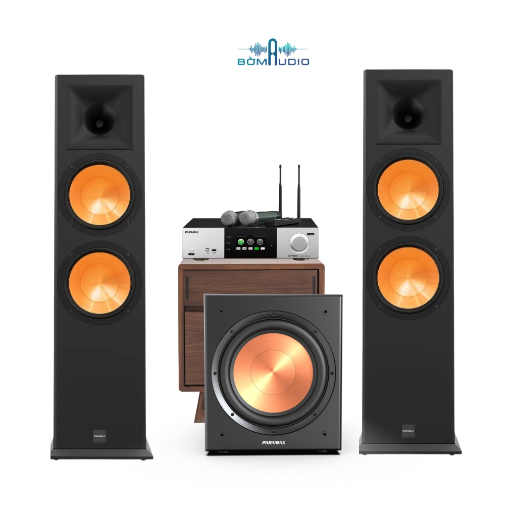 Combo Amply PARAMAX AX 1000 + Loa Cột PARAMAX EURO 1002 LIMITED + Sub PARAMAX SUB 12BA - PARA3_thumbnail_0