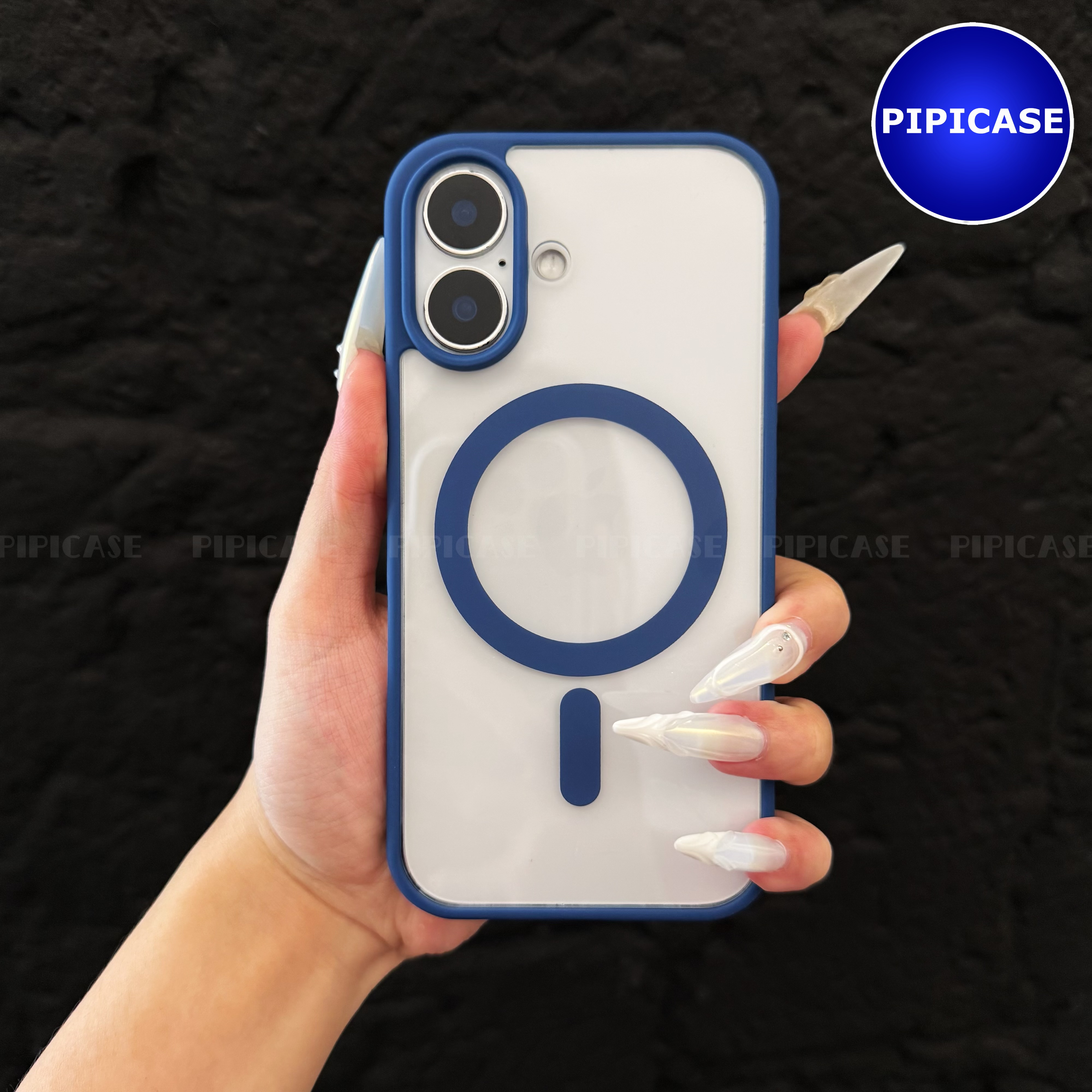 Ốp Lưng iPhone 16 - Chic - Xanh Dương