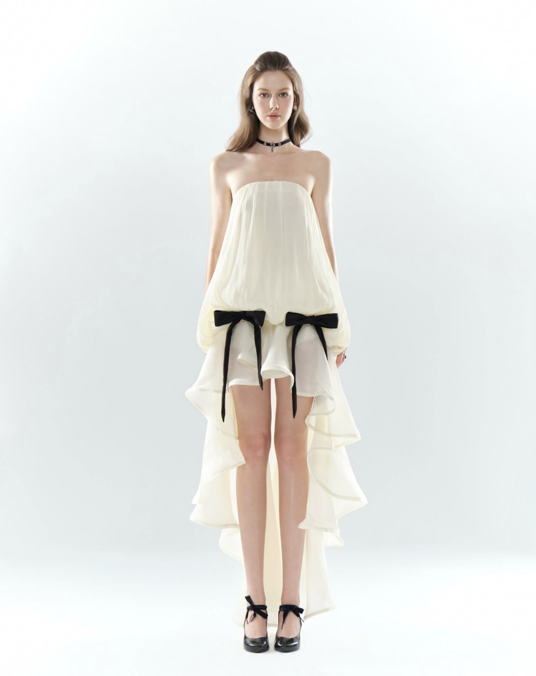 BUBBLE - SOLEIL NOIR BOW DRESS_thumbnail_0