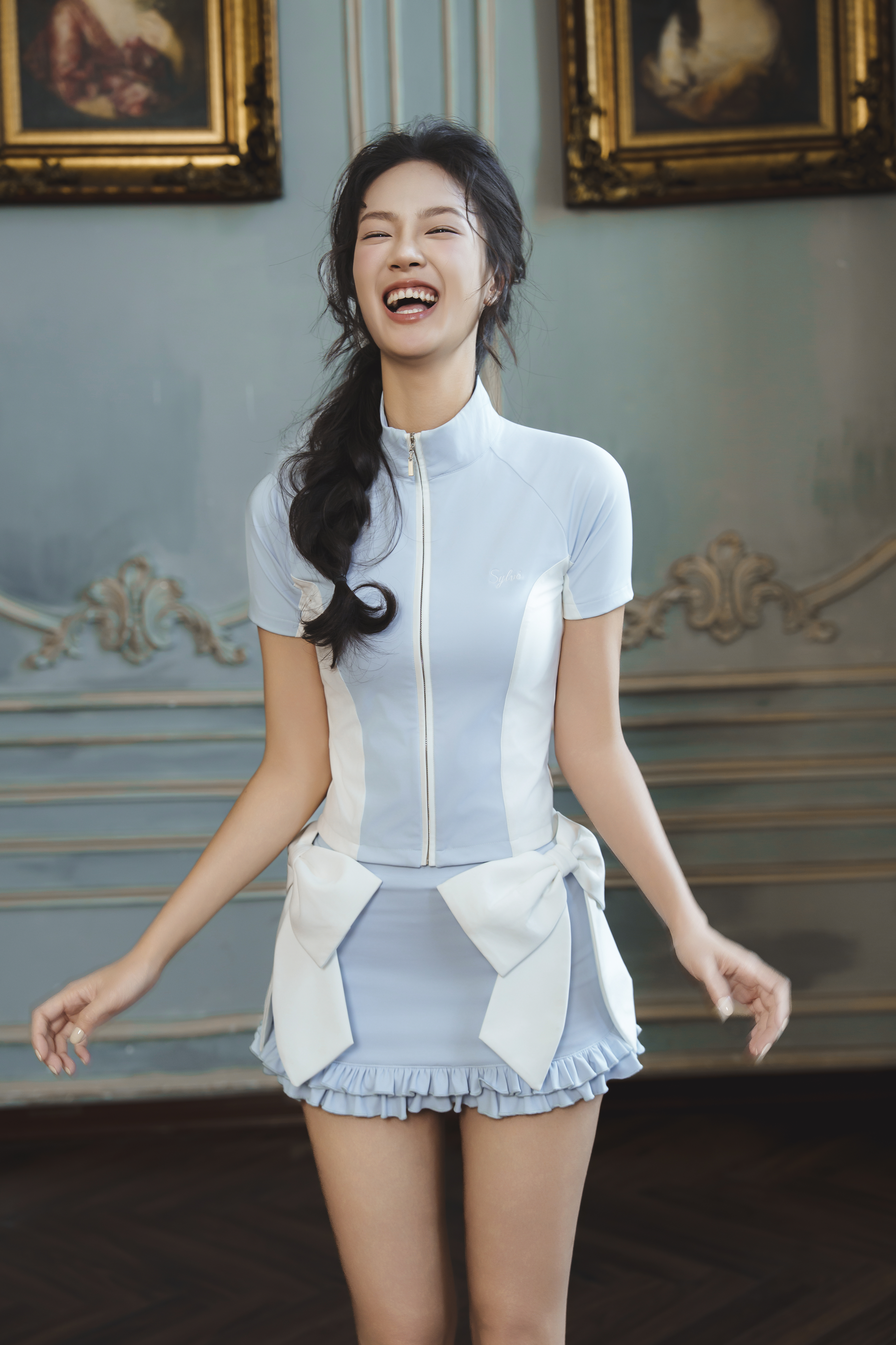 SYLVE - Set áo Polo + chân Váy Polo Queen Dáng Suông Thoáng Mát Co Giãn Nhẹ ST08