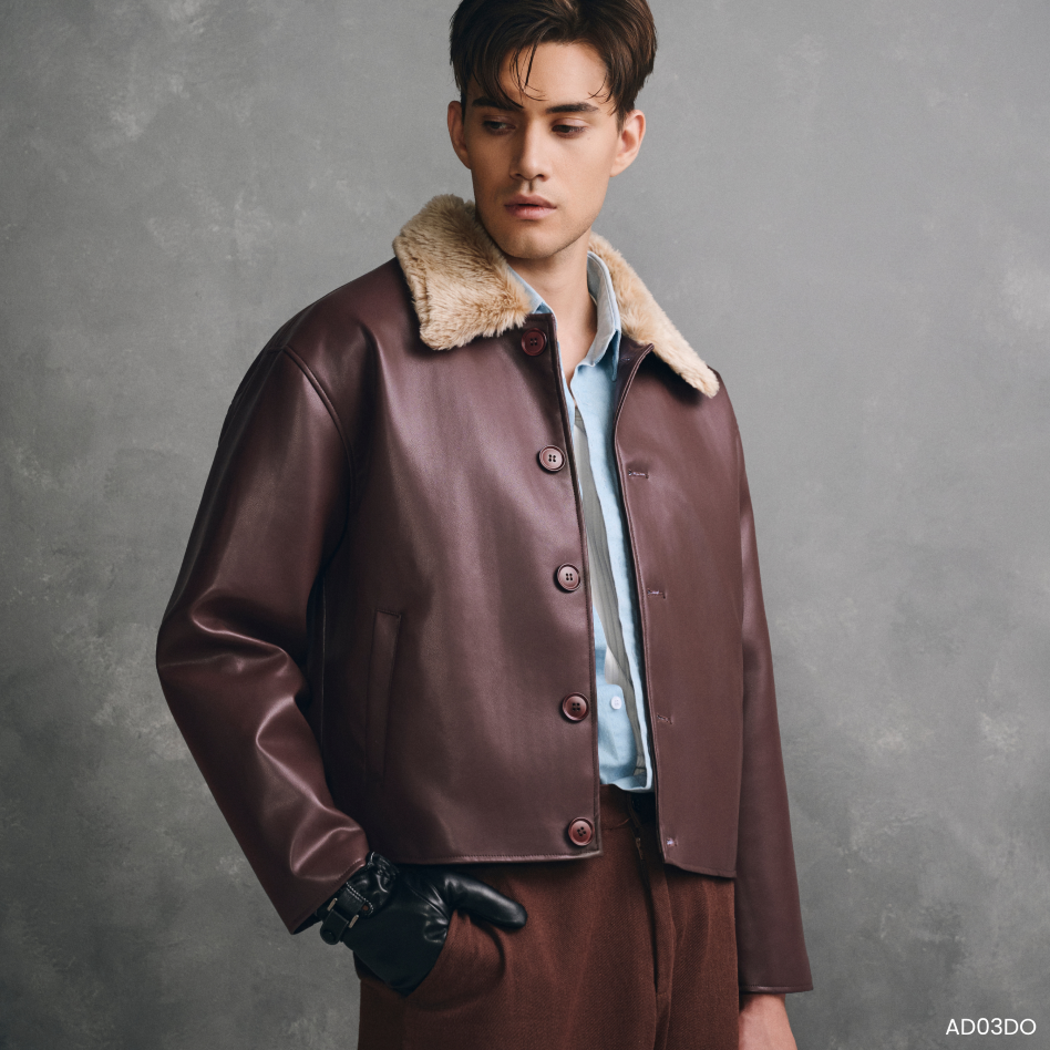 Áo Jacket Sweet Leather Form Regular