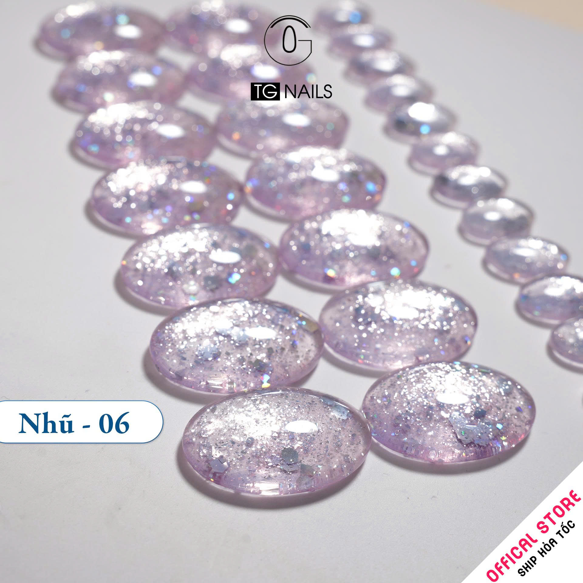 Sơn gel Nhũ kim tuyến siêu sáng TG chai 10g_thumbnail_9