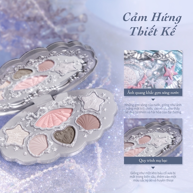 [FLOWER KNOWS] Bảng phấn mắt 6 ô Flower Knows Shell's Jewel 6.5g_thumbnail_2