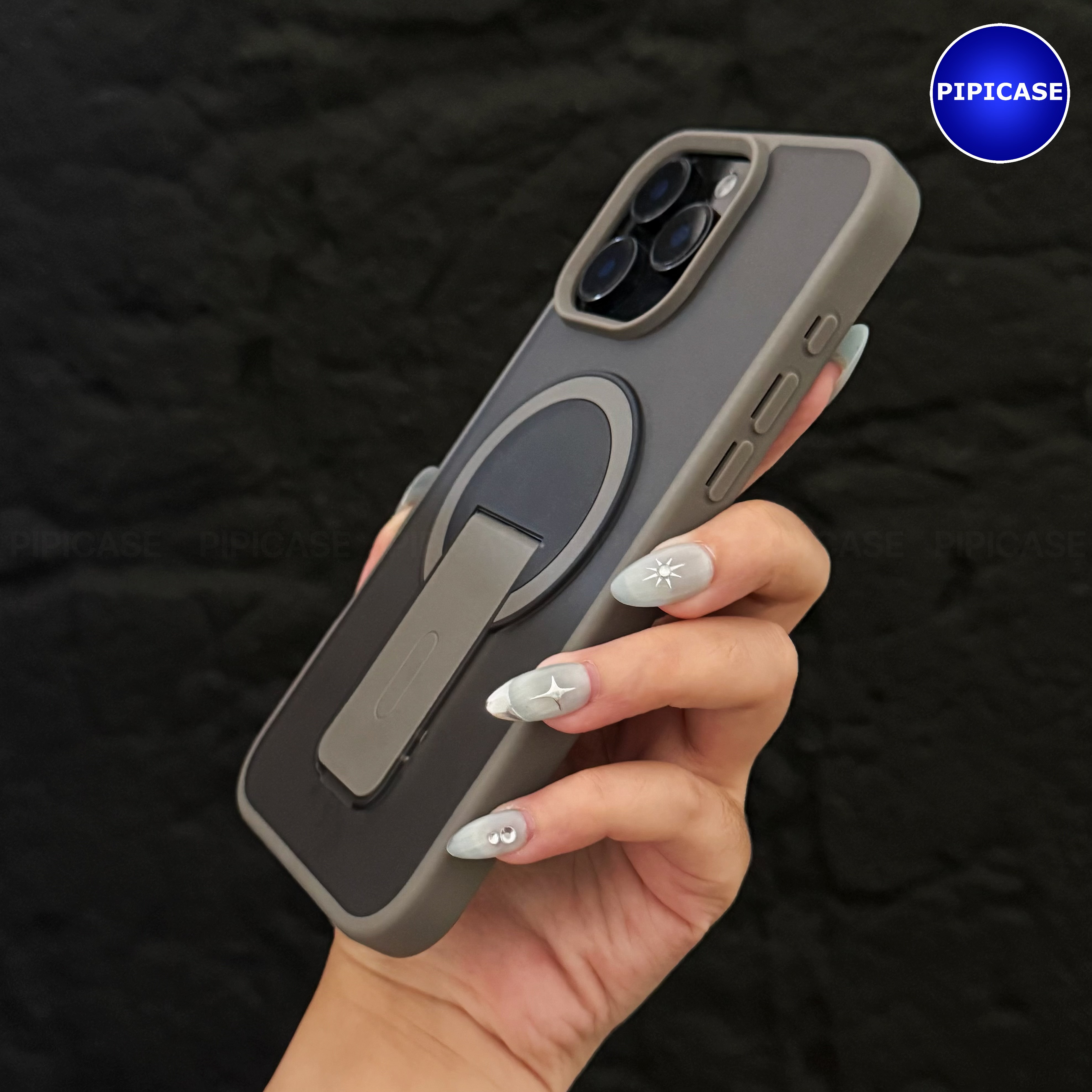 Ốp Lưng iPhone 16 Pro Max - Quin - Xám_thumbnail_21