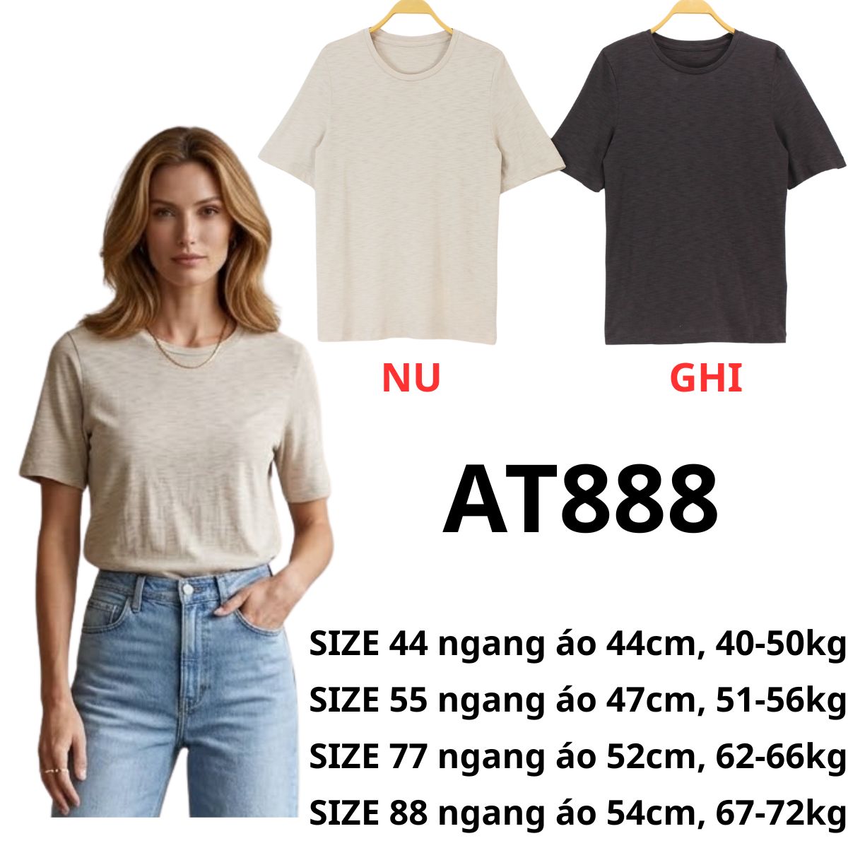 AT888 - Áo thun Hàn