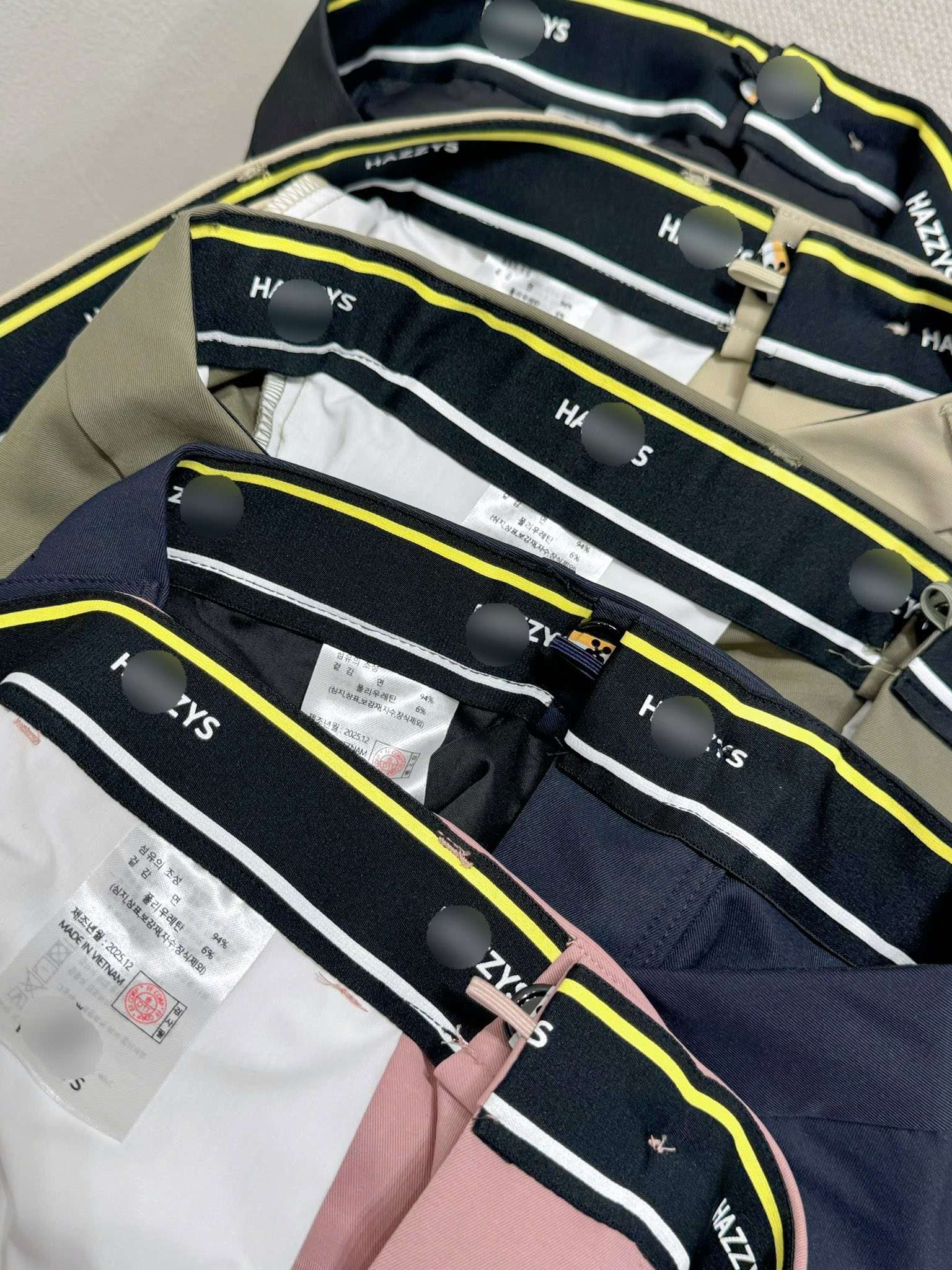 22 SHORT NAM HAZZYS 5 MÀU