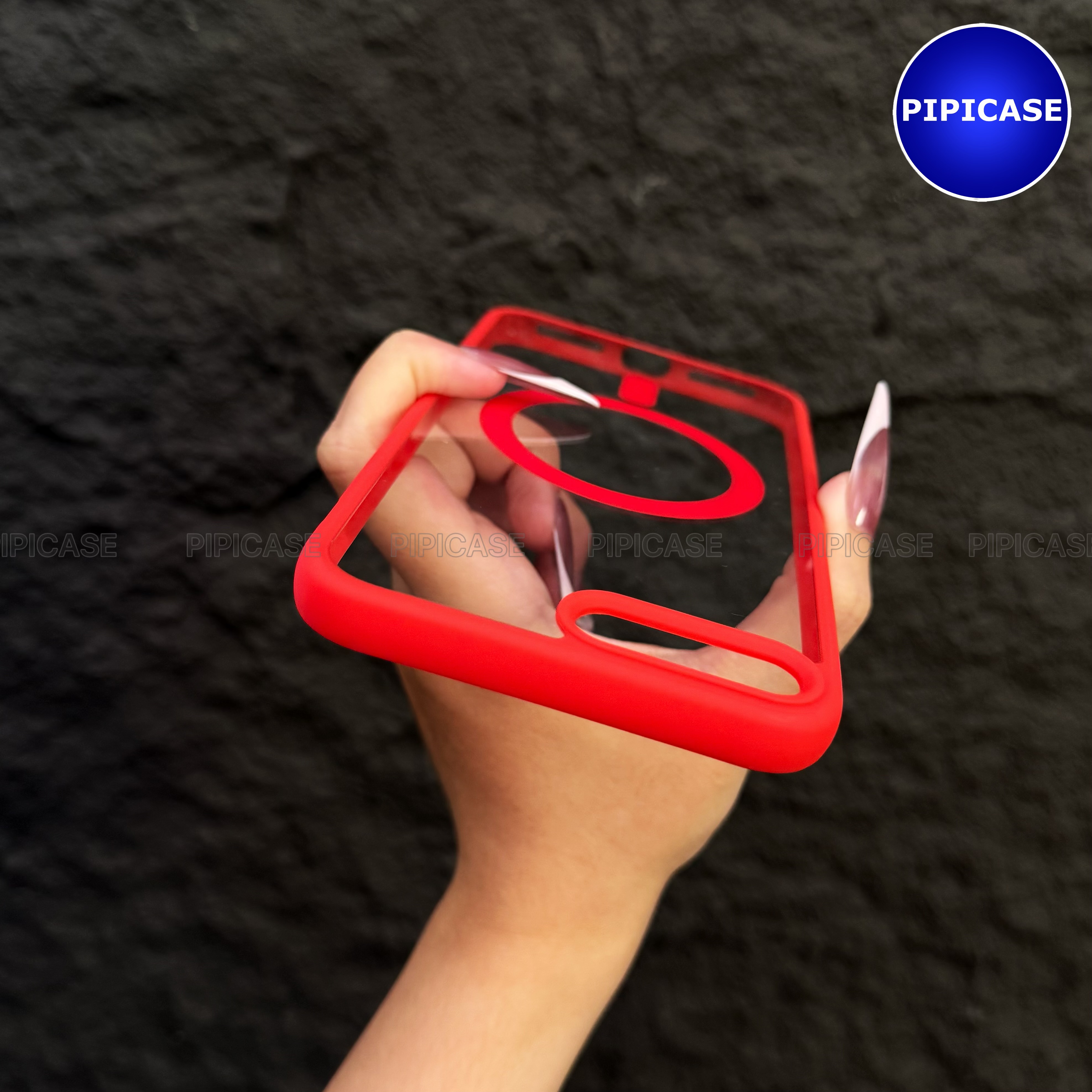 Ốp Lưng iPhone 7 Plus / 8 Plus - Chic - Đỏ Tươi_thumbnail_4
