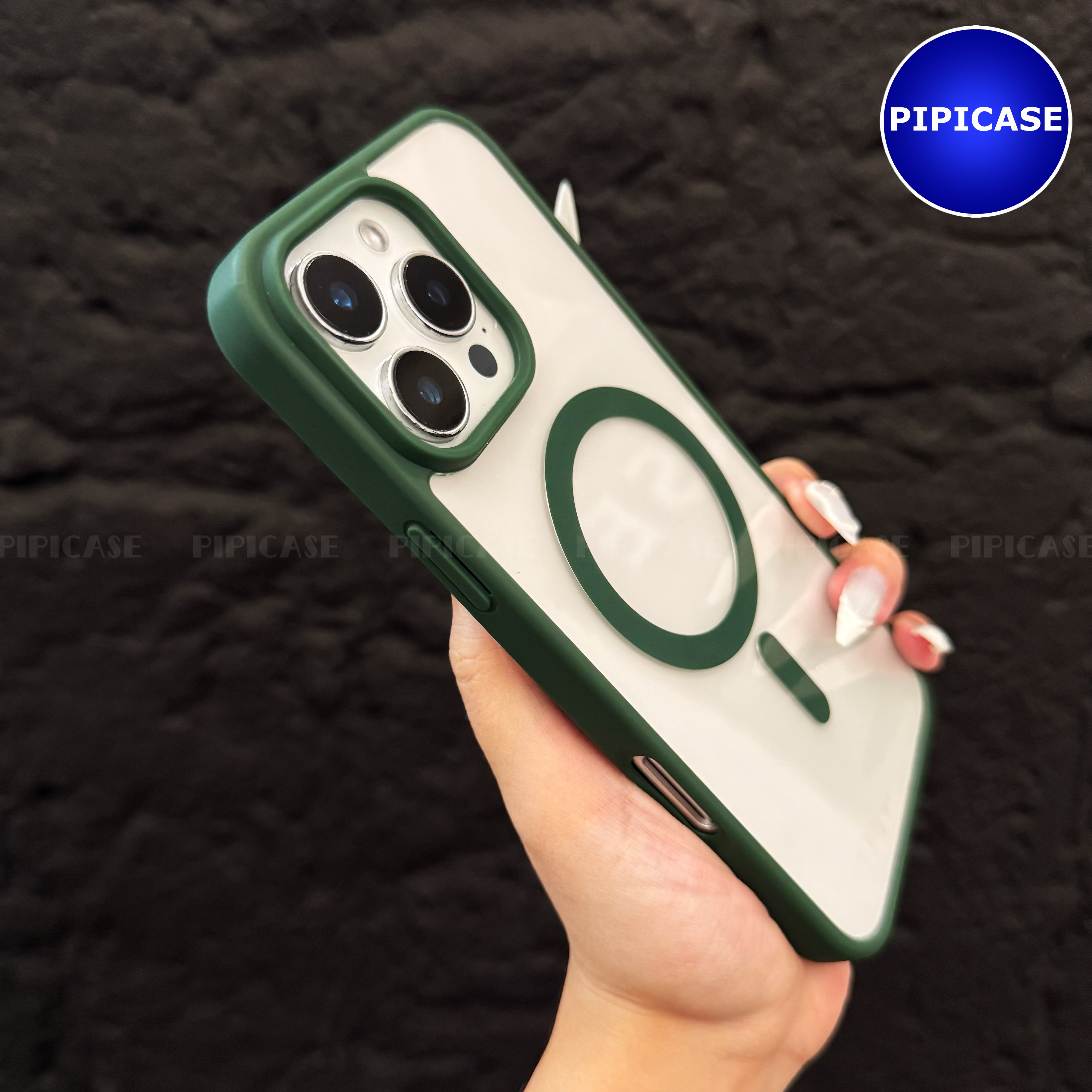 Ốp Lưng iPhone 16 Pro - Chic - Xanh Lá_thumbnail_3
