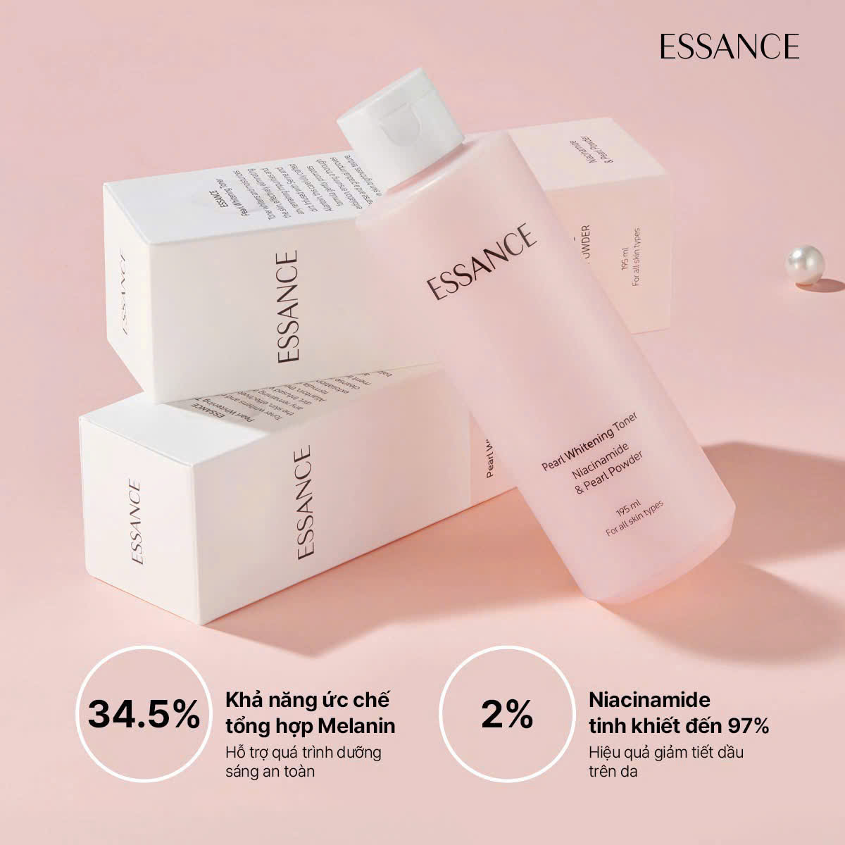 Essence Pearl Whitening Toner 195ml_thumbnail_1