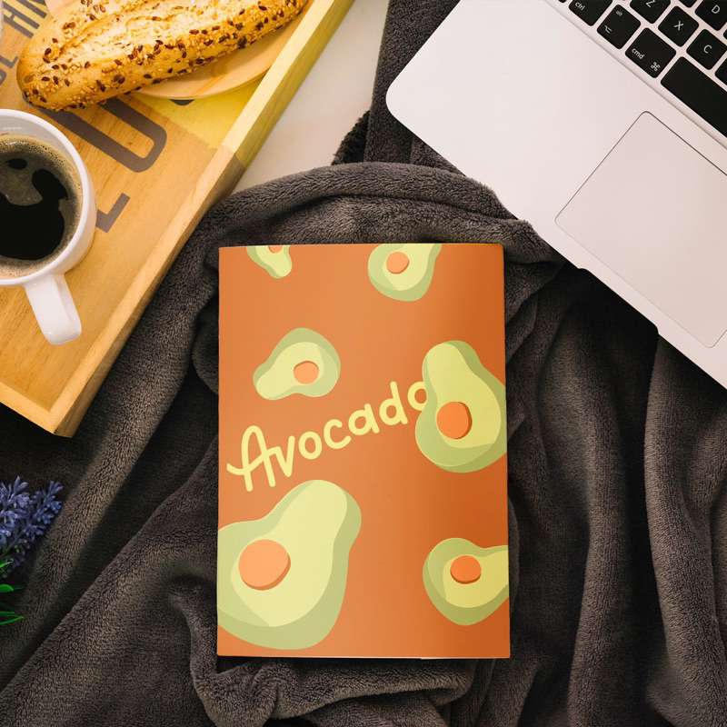 Giấy bao tập hoạ tiết BÉ BƠ - AVOCADO siêu đáng yêu - Giấy bóng dày chất lượng, hình in rõ nét, màu sắc tươi tắn_thumbnail_2