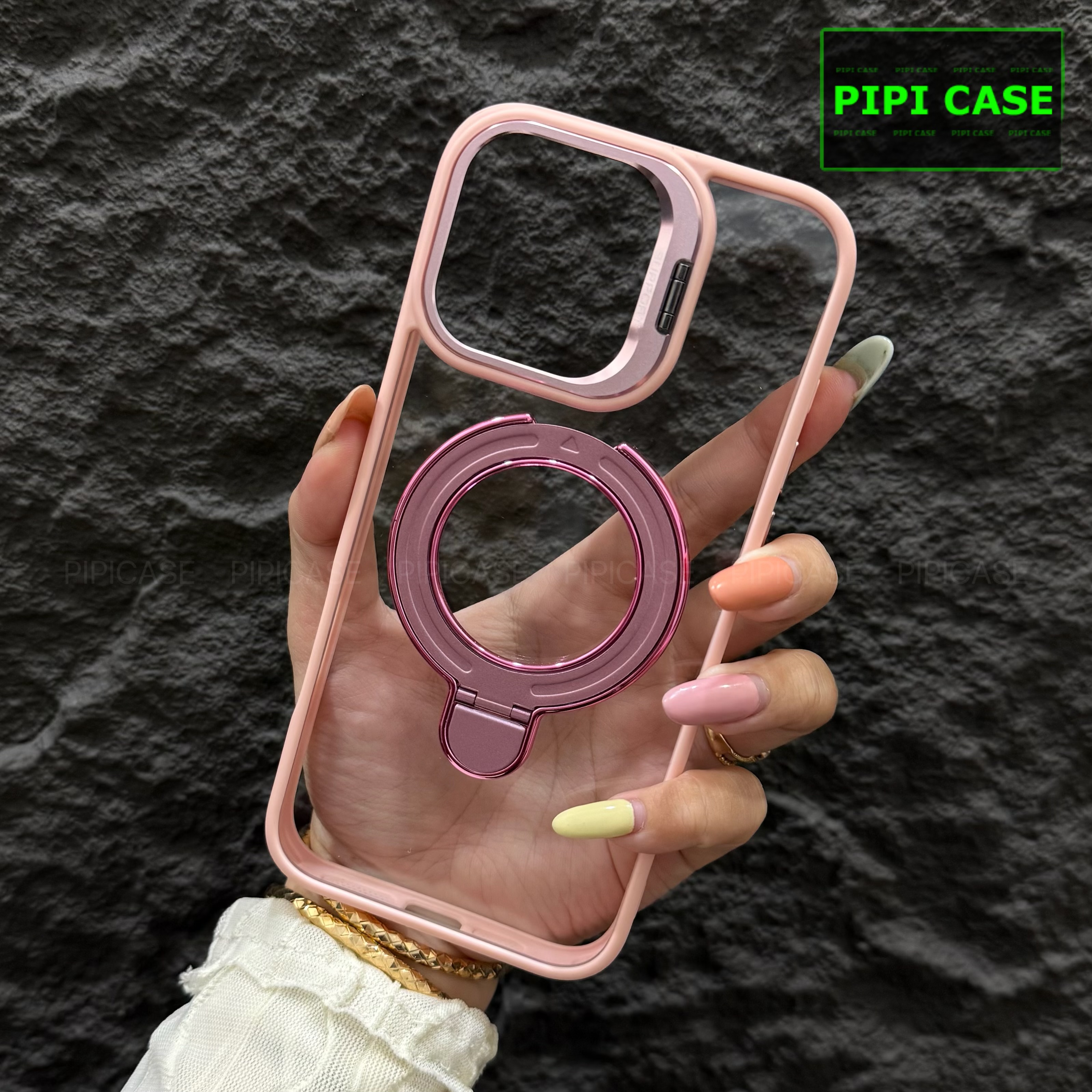Ốp Lưng iPhone 12 Pro Max - Super Gone - Hồng_thumbnail_2