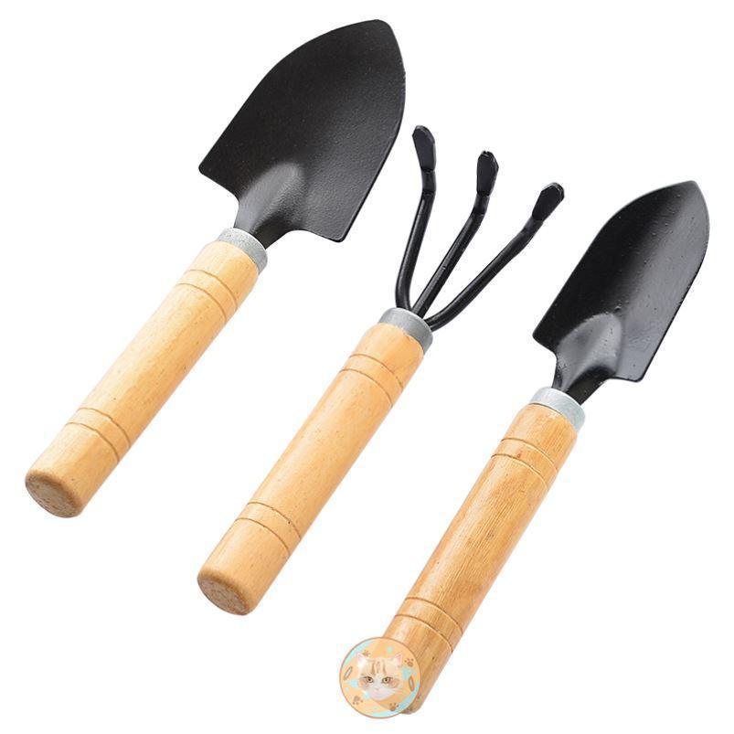 Bộ 3 Xẻng Làm Vườn Cán Gỗ_thumbnail_4