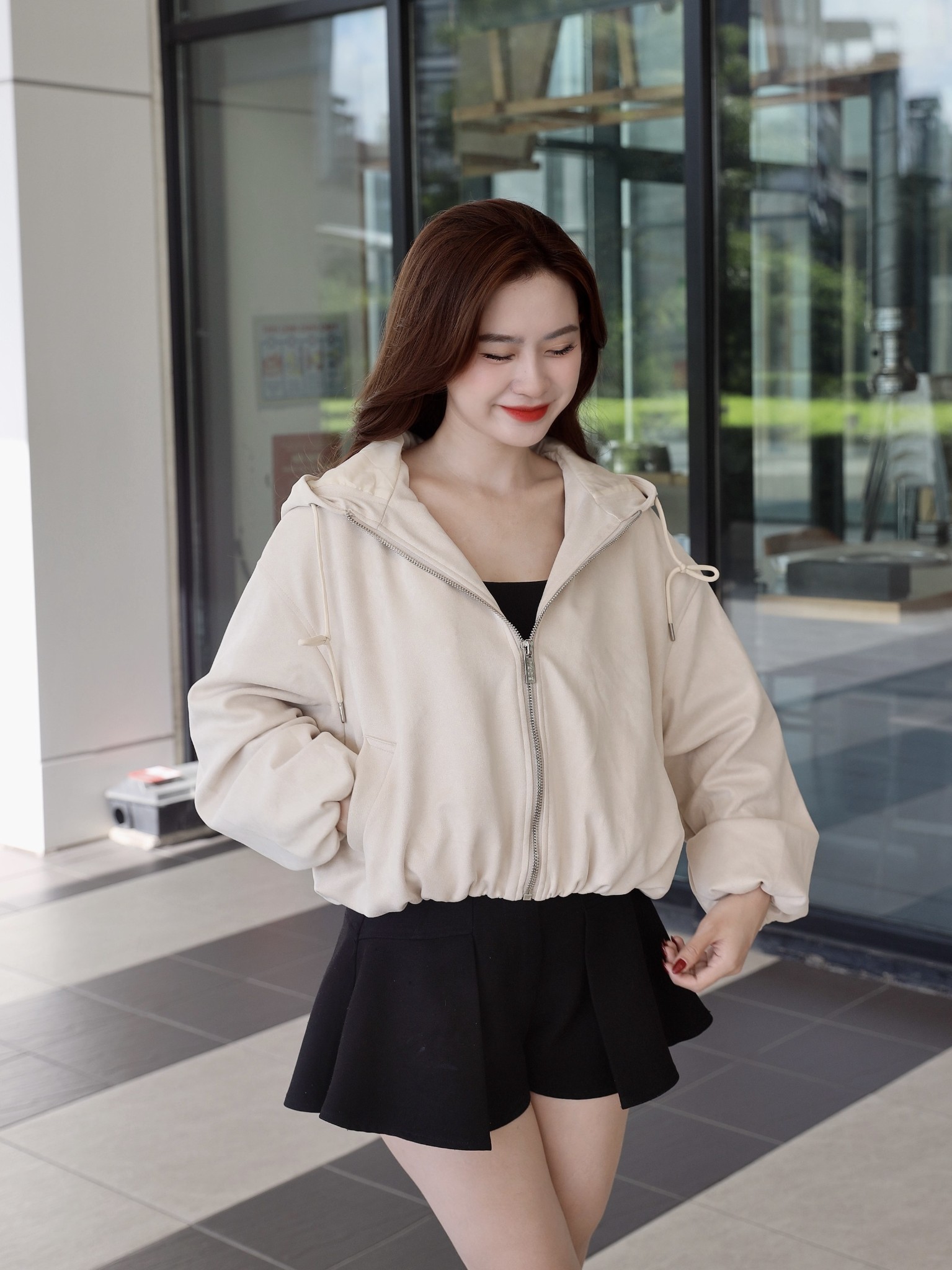 Áo khoác da lộn