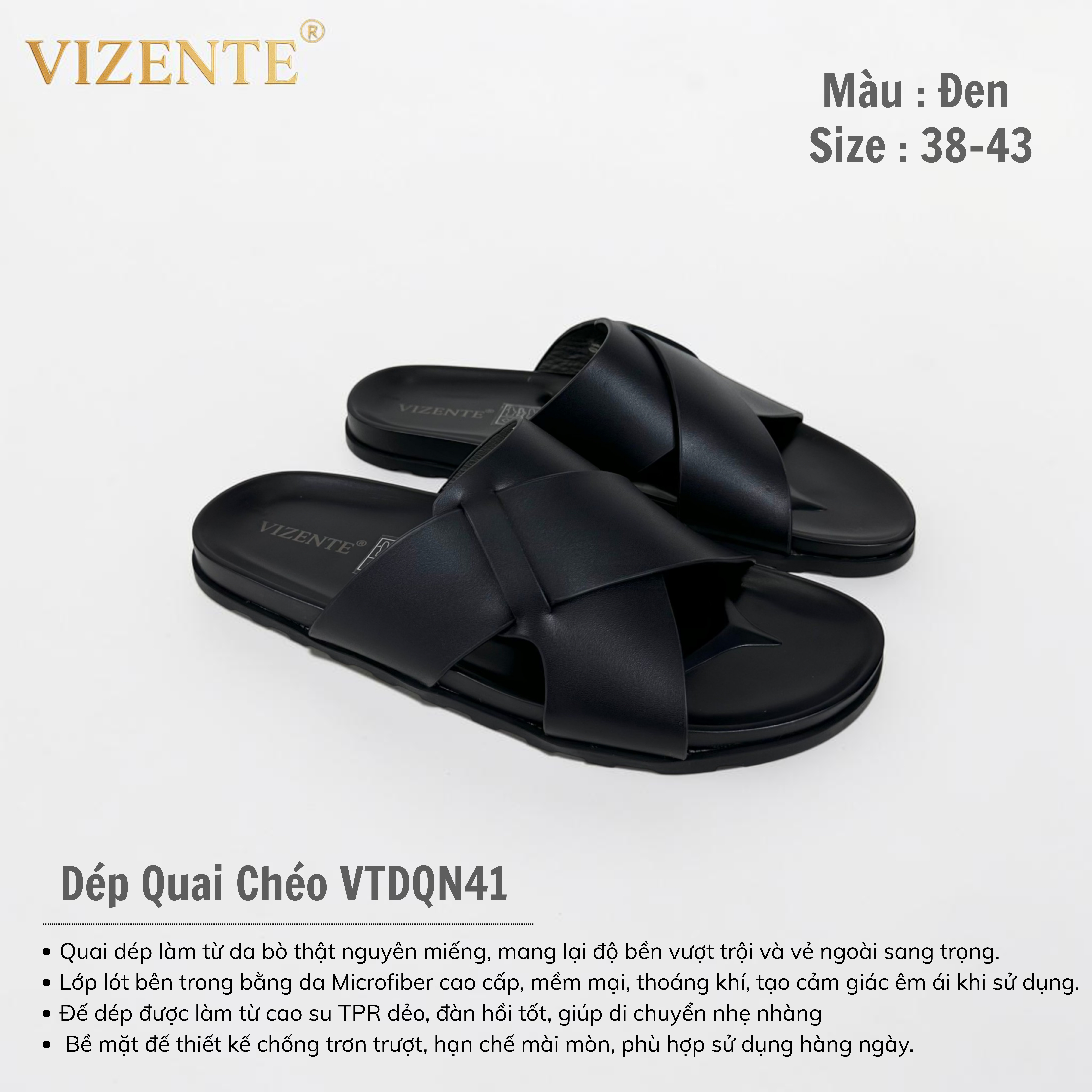 Dép Quai Ngang VT41