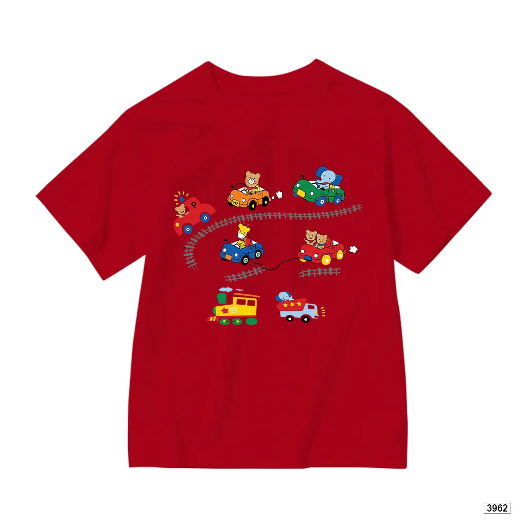 Áo thun trẻ em bé trai bé gái hoạt hình Xe lửa Kado 3962_thumbnail_9