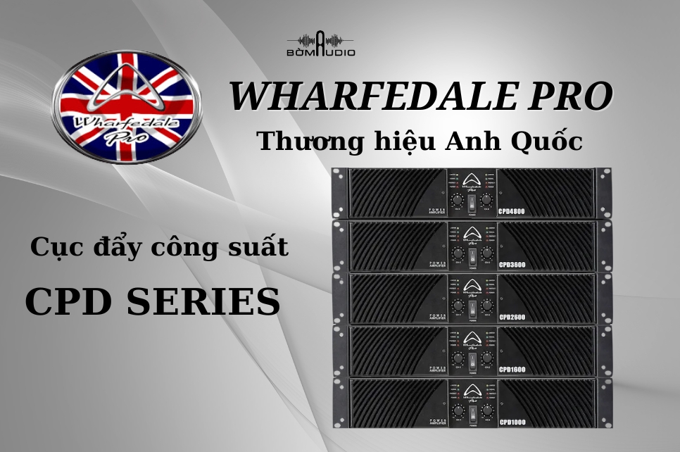 Cục Đẩy Công Suất WHARFEDALE PRO CPD4800