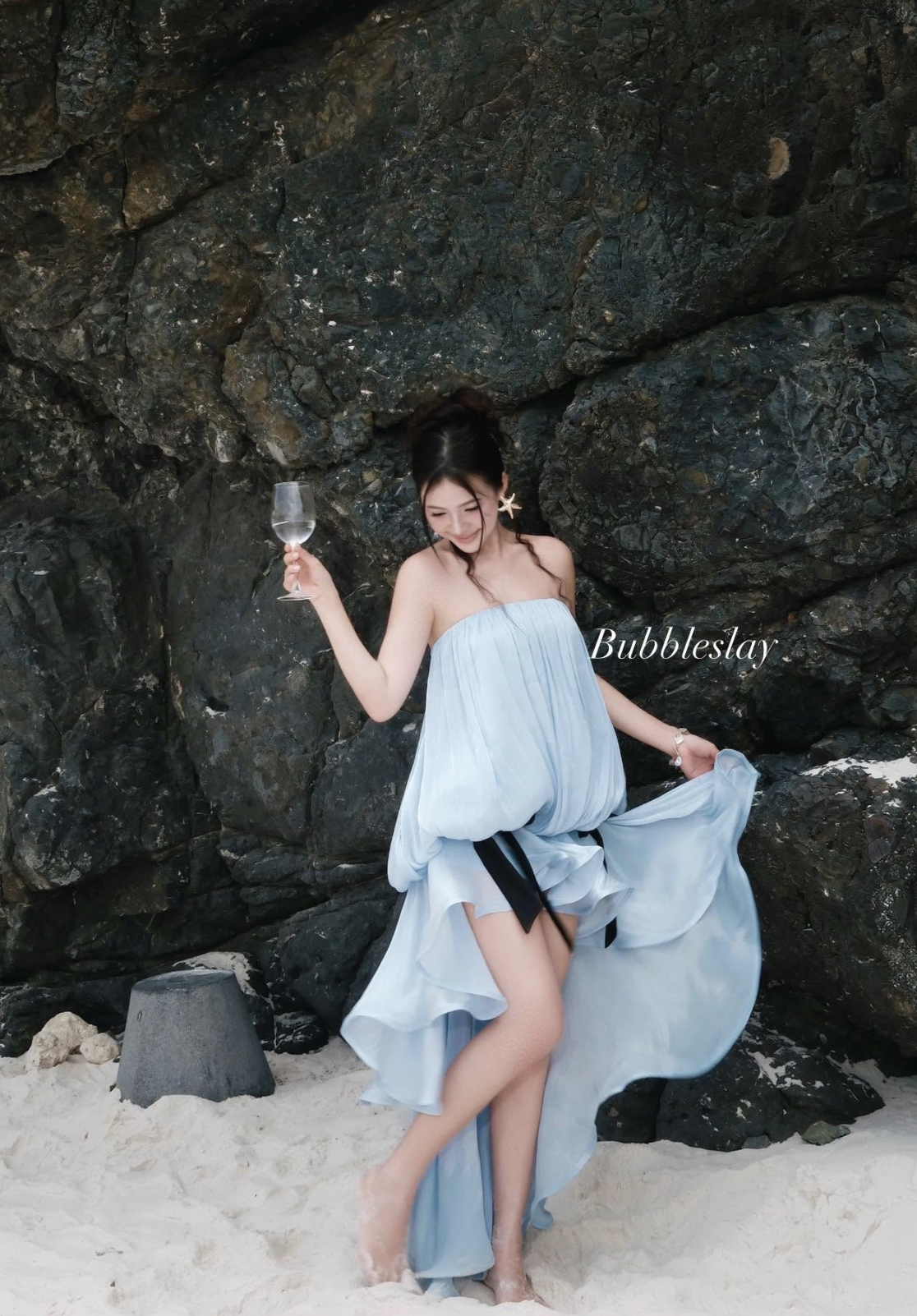 BUBBLE - SOLEIL NOIR BOW DRESS_thumbnail_6