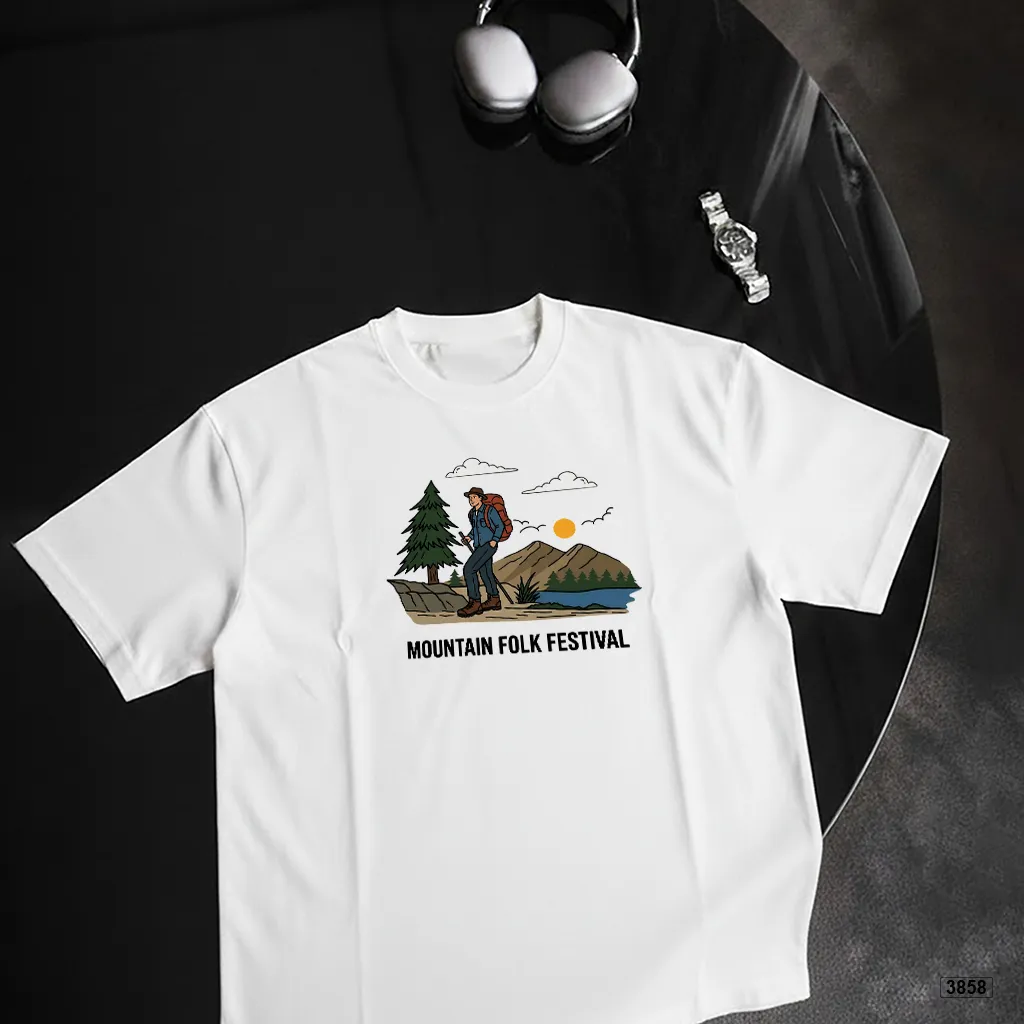 Áo thun nam form rộng Trekking cá tính TeePrint 3858_thumbnail_5