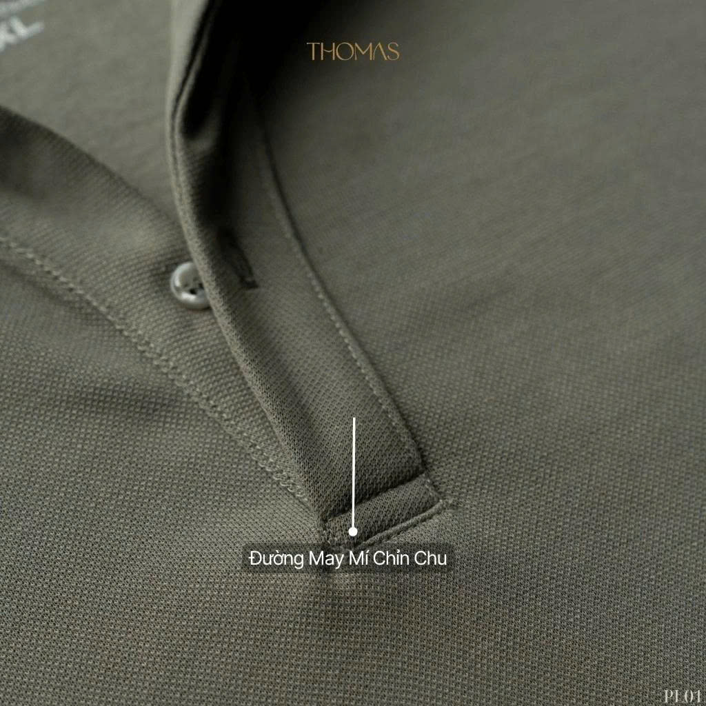 Áo Polo Cổ Nhạn Carlos Vải CVC Mắt Chim Form Regular_thumbnail_8