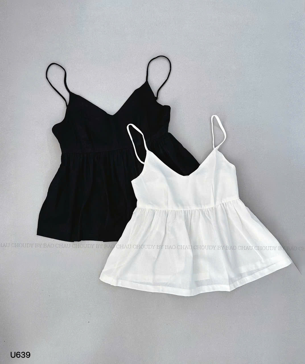 U639 ÁO KIỂU DÂY LINEN 2 MÀU_thumbnail_1