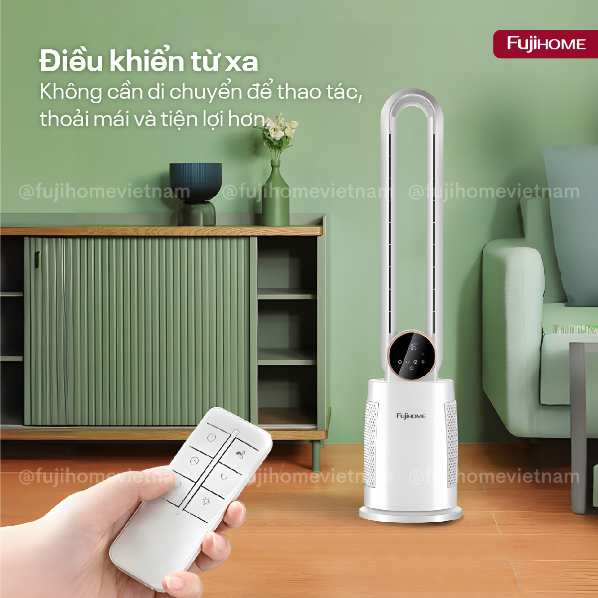 Quạt không cánh tích hợp lọc không khí bằng ion Fujihome BF-03R_thumbnail_8