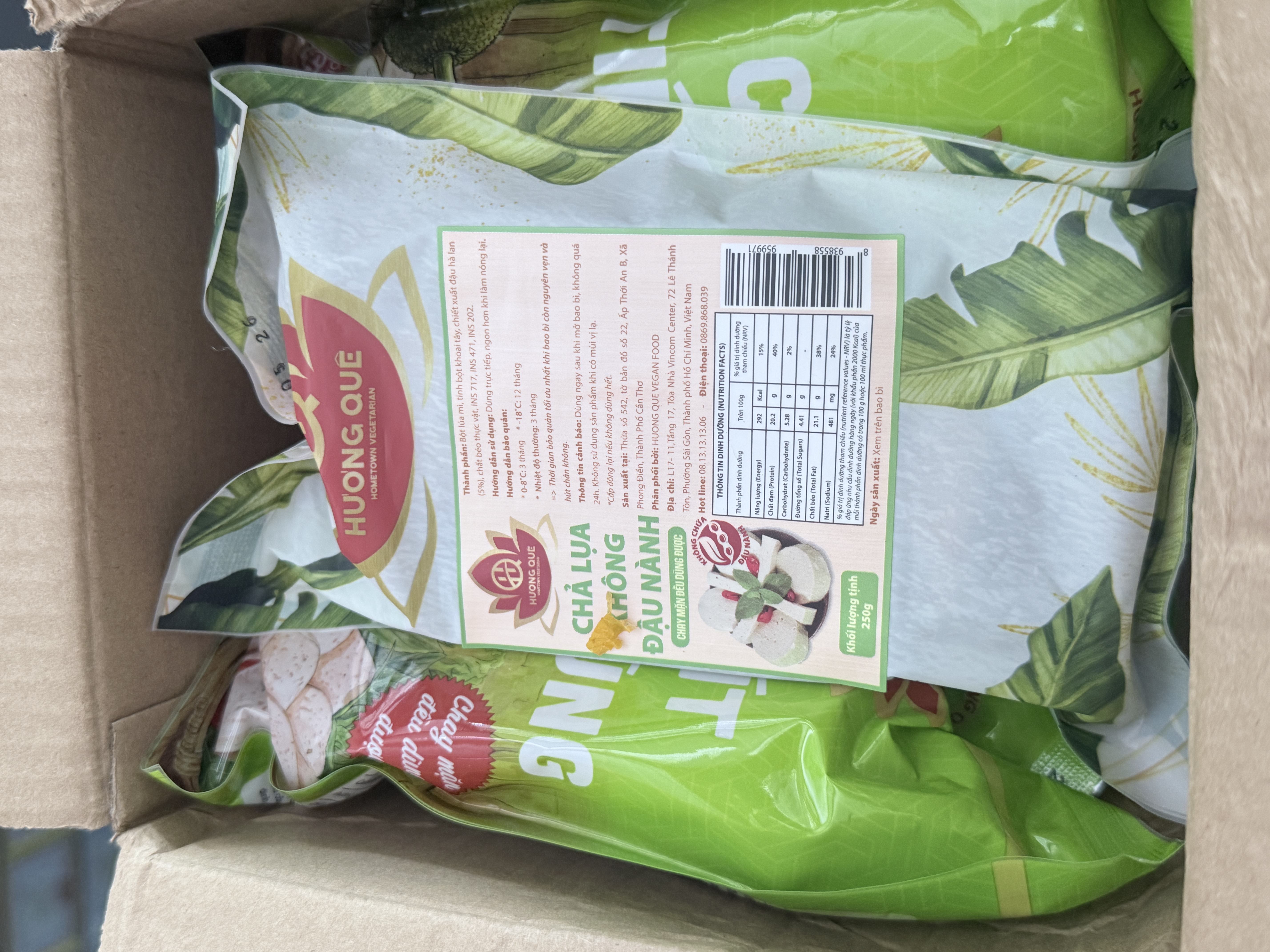 [Combo 3 món] 1 Chả Chay Không Đậu Nành 250g + 2 Chả Mít 250g_0